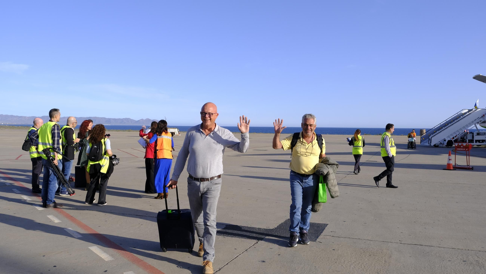 La compañía canaria Binter llega a Almería para quedarse, en imágenes