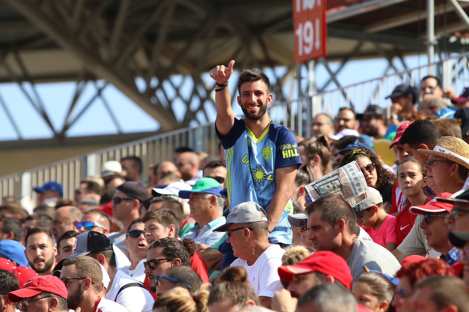 Las imágenes del UD ALMERÍA-CÁDIZ CF