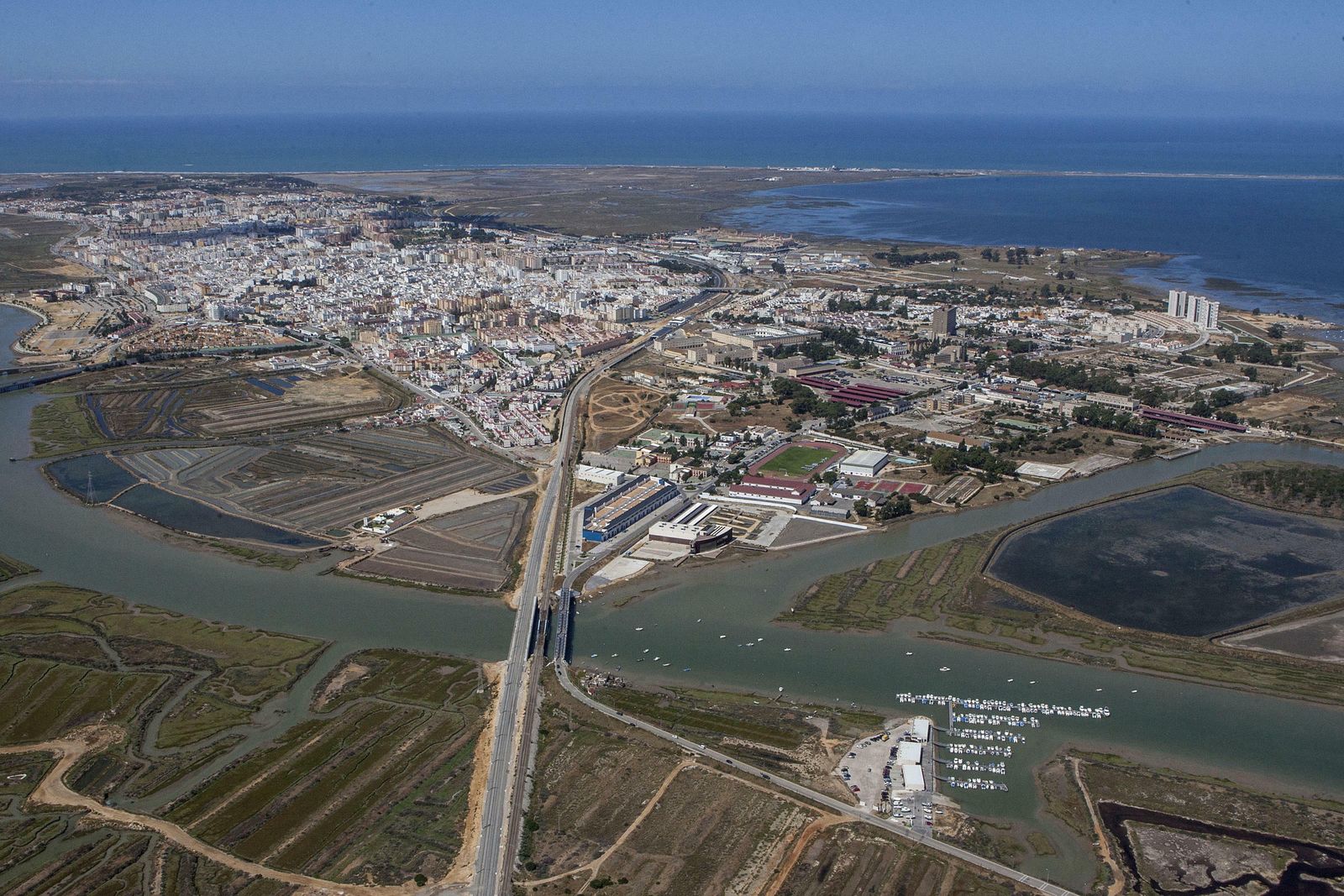 El término municipal de San Fernando, en una imagen aérea.