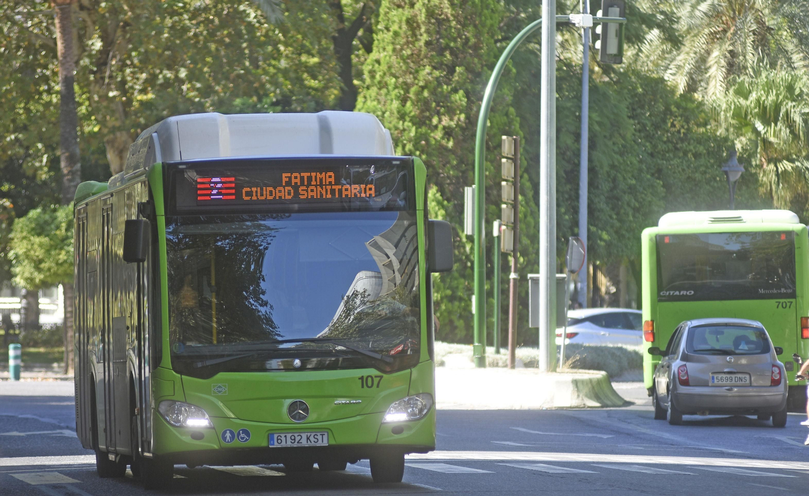 Un autobús de Aucorsa.