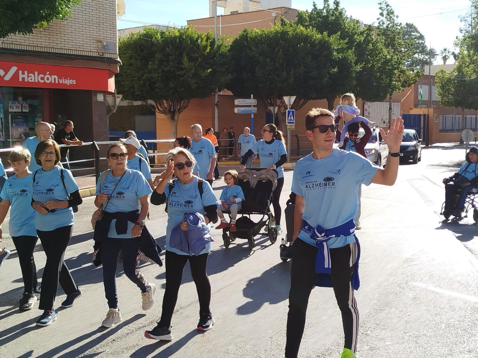 Huércal-Overa se lanza a la calle por la investigación contra el Alzéimer