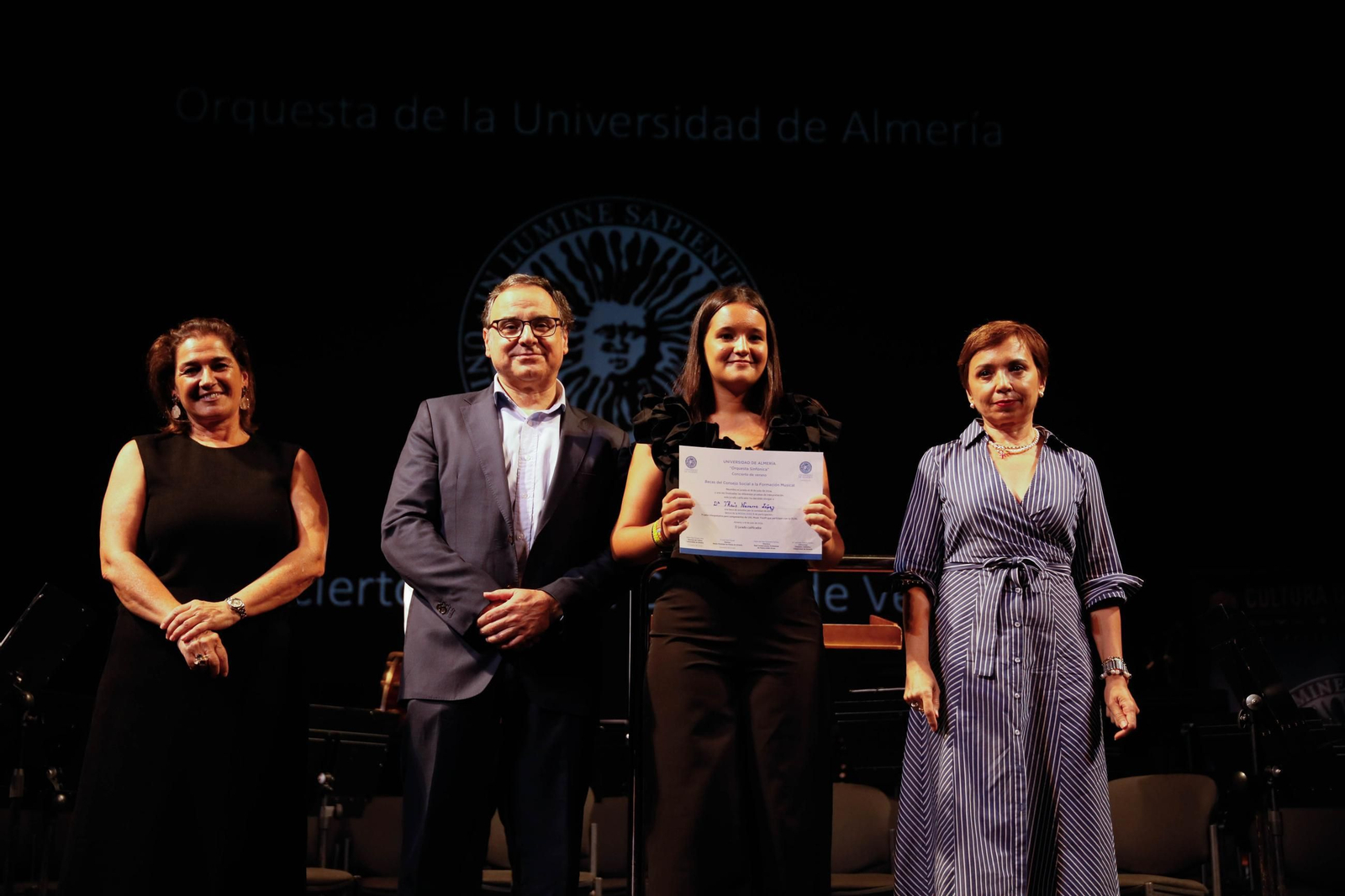 El concierto de la Orquesta de la UAL en el Auditorio Maestro Padilla, en imágenes