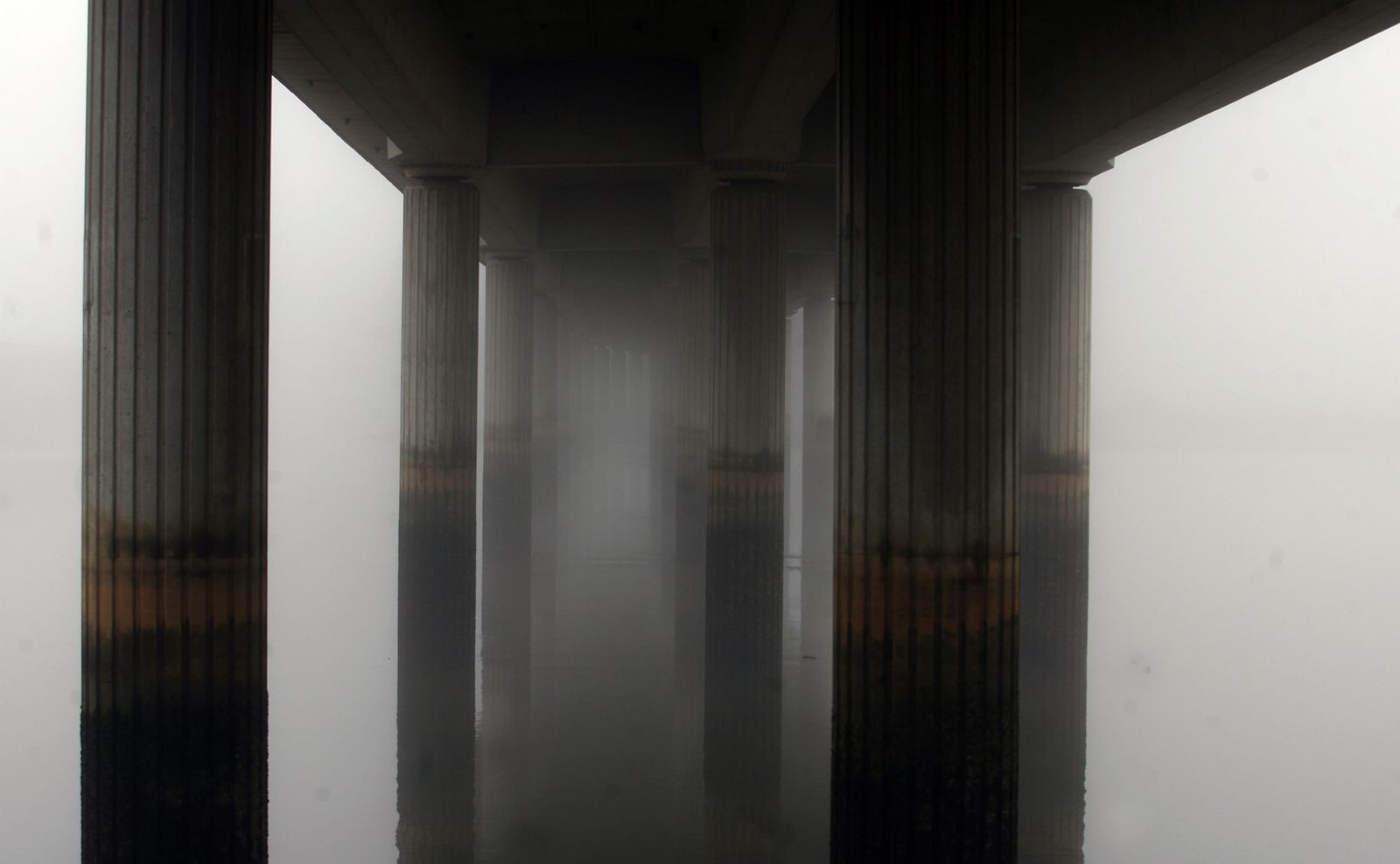 Las imágenes más impresionantes de la niebla en Huelva