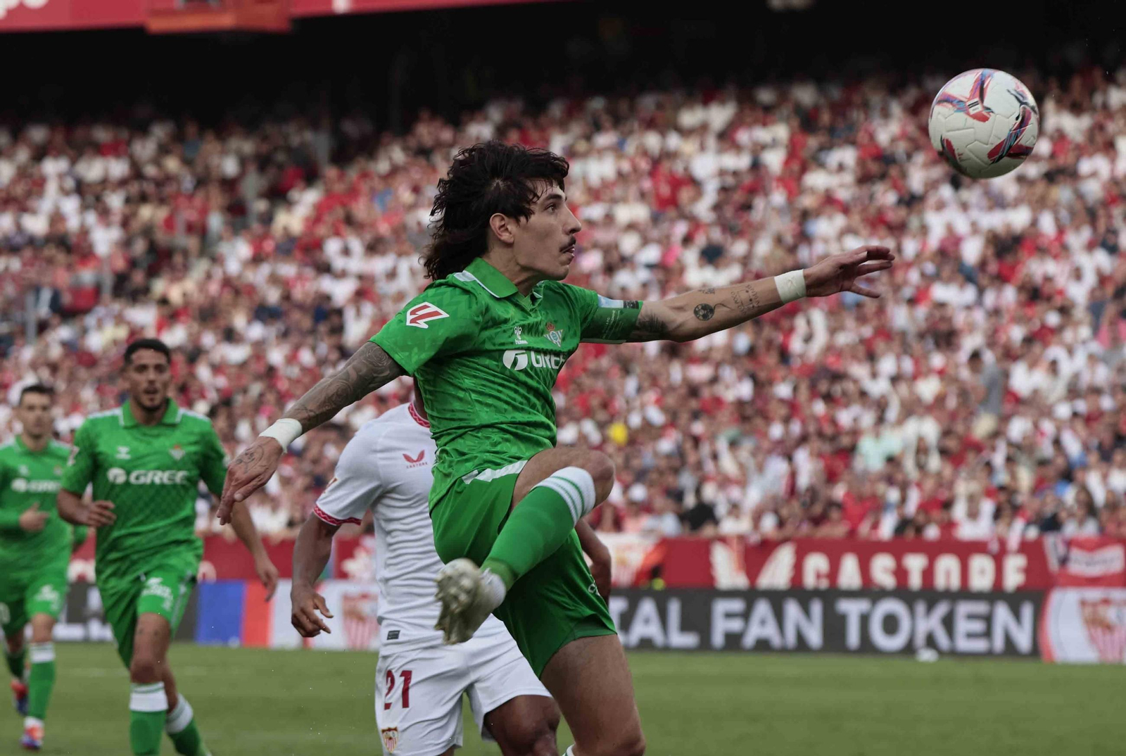 El derbi Sevilla - Betis en imágenes