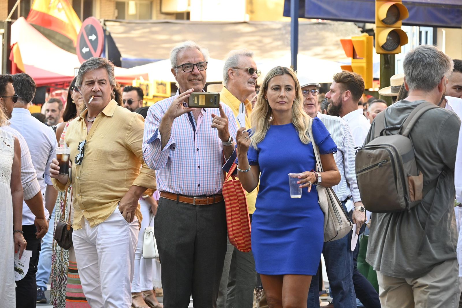 Imágenes de ambiente en el cuarto día de toros en Huelva
