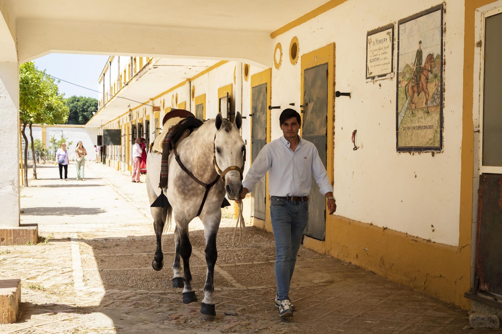 Final del concurso de Doma Vaquera 2023 en el Depósito de Sementales