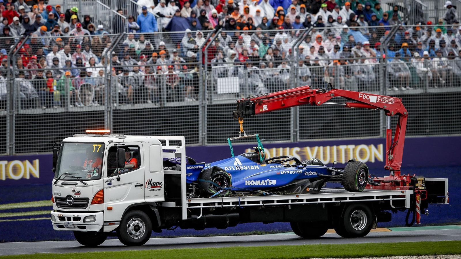 Los fotos del arranque de la Fórmula 1 en Melbourne