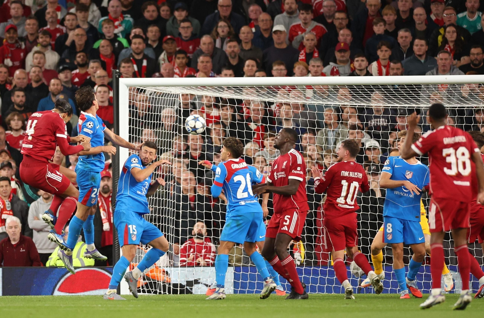 Las fotos del Liverpool - Atlético de Madrid