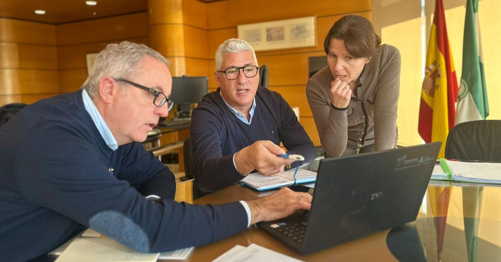 Reunión de Ismael Torres con Dolores Martínez.