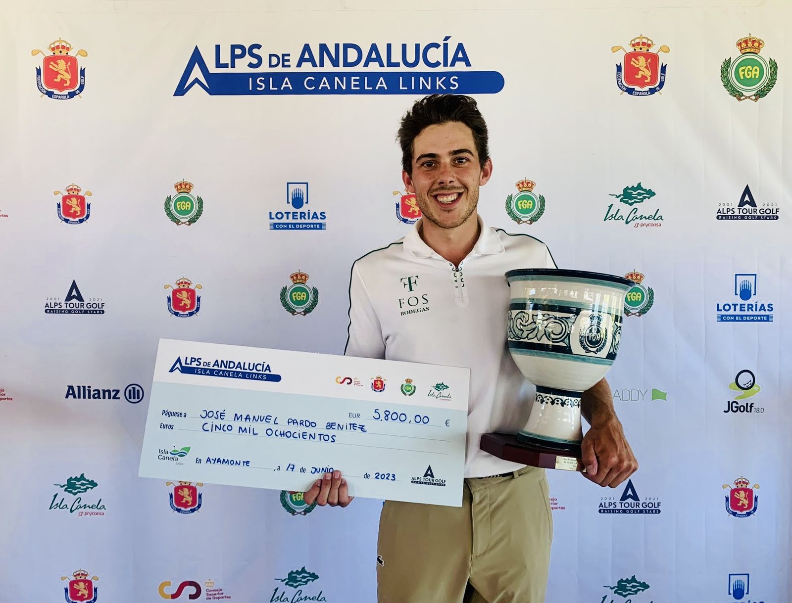 Pardo Benítez se corona en el Alps de golf de Andalucía