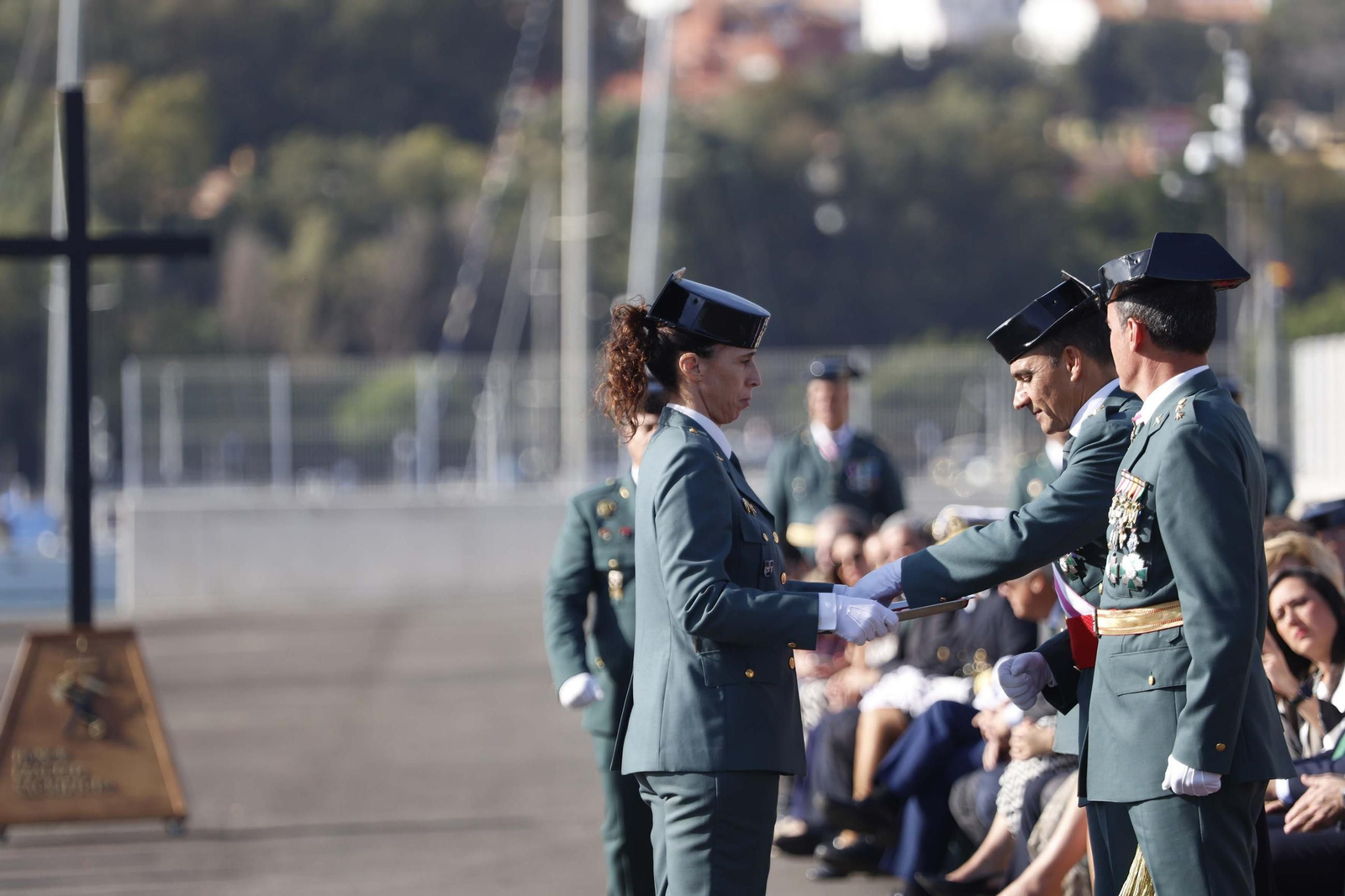 Las fotografías de la inauguración del nuevo muelle de la Guardia Civil en Algeciras
