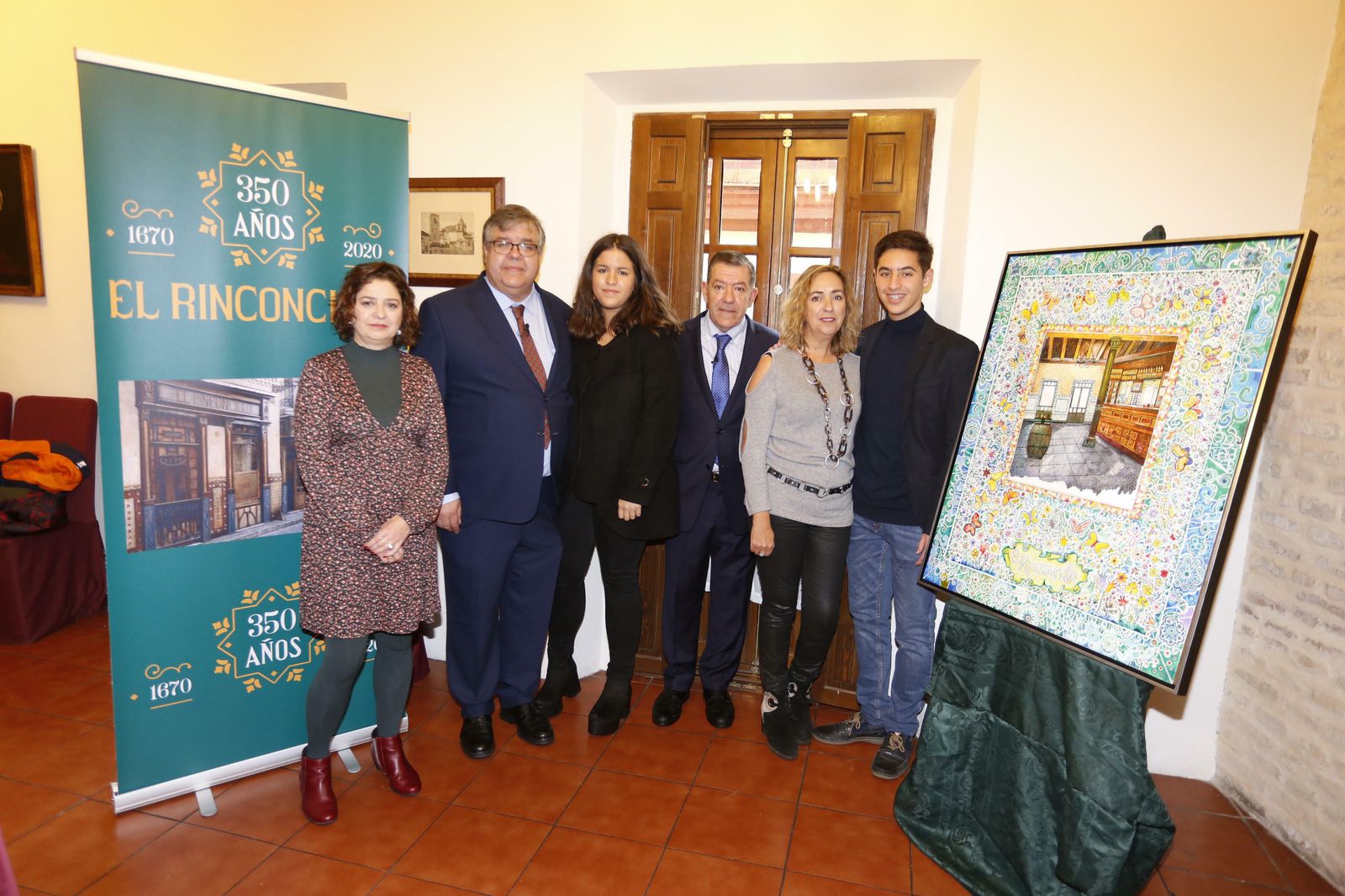 La séptima generación de la familia De Rueda al frente del Rinconcillo.