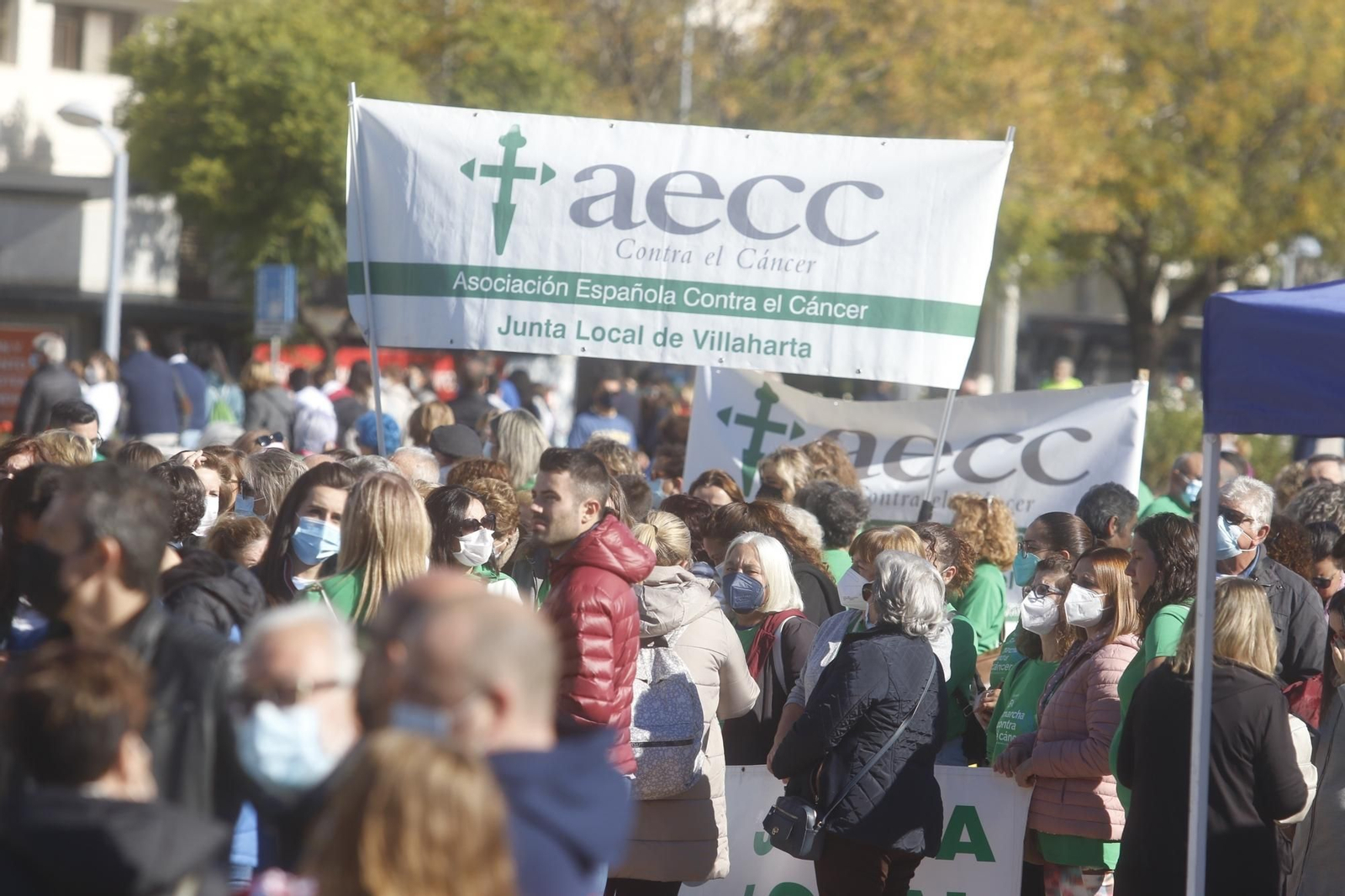 La marcha por la vida de la AECC en Córdoba, en fotografías