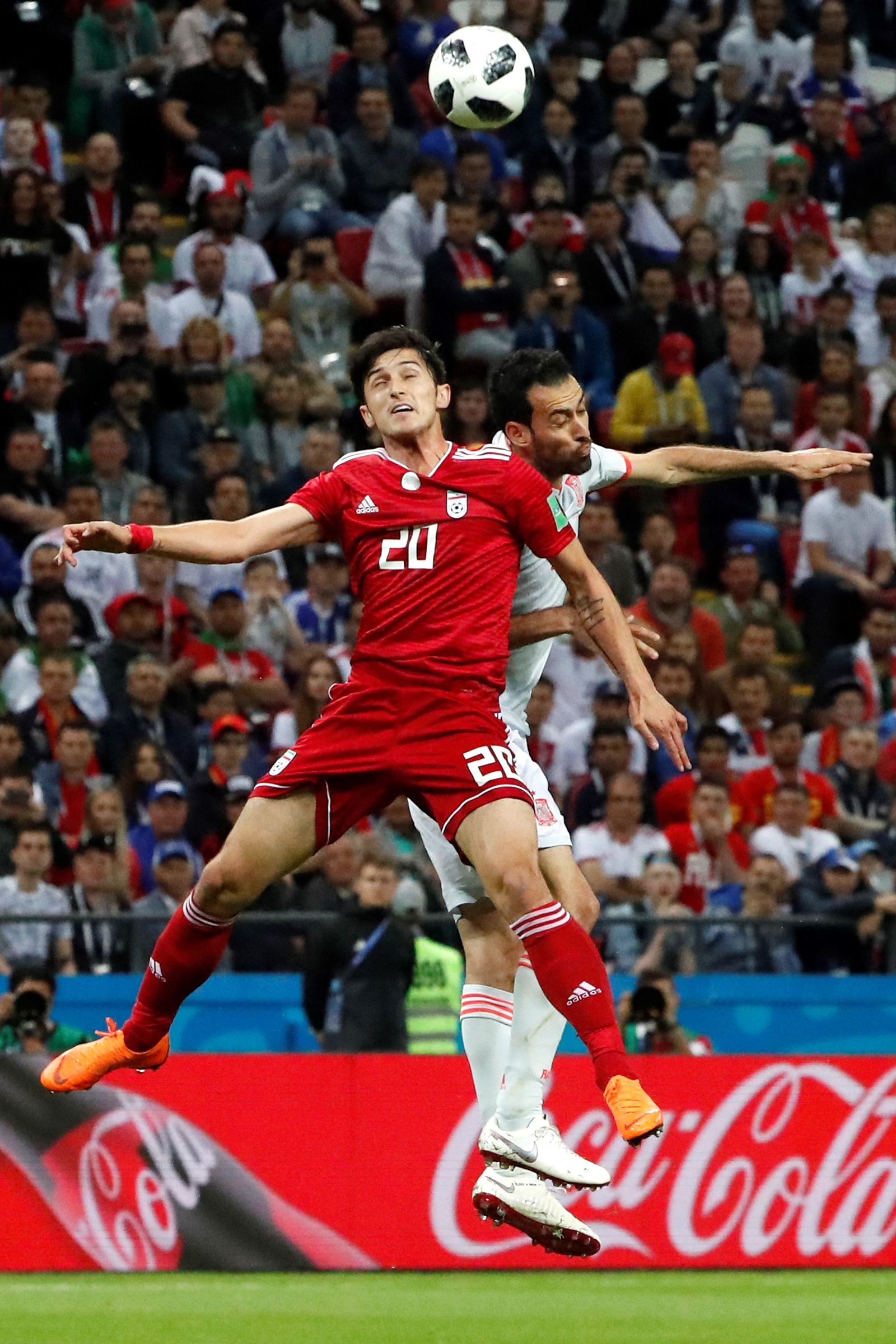 Las imágenes del Irán-España