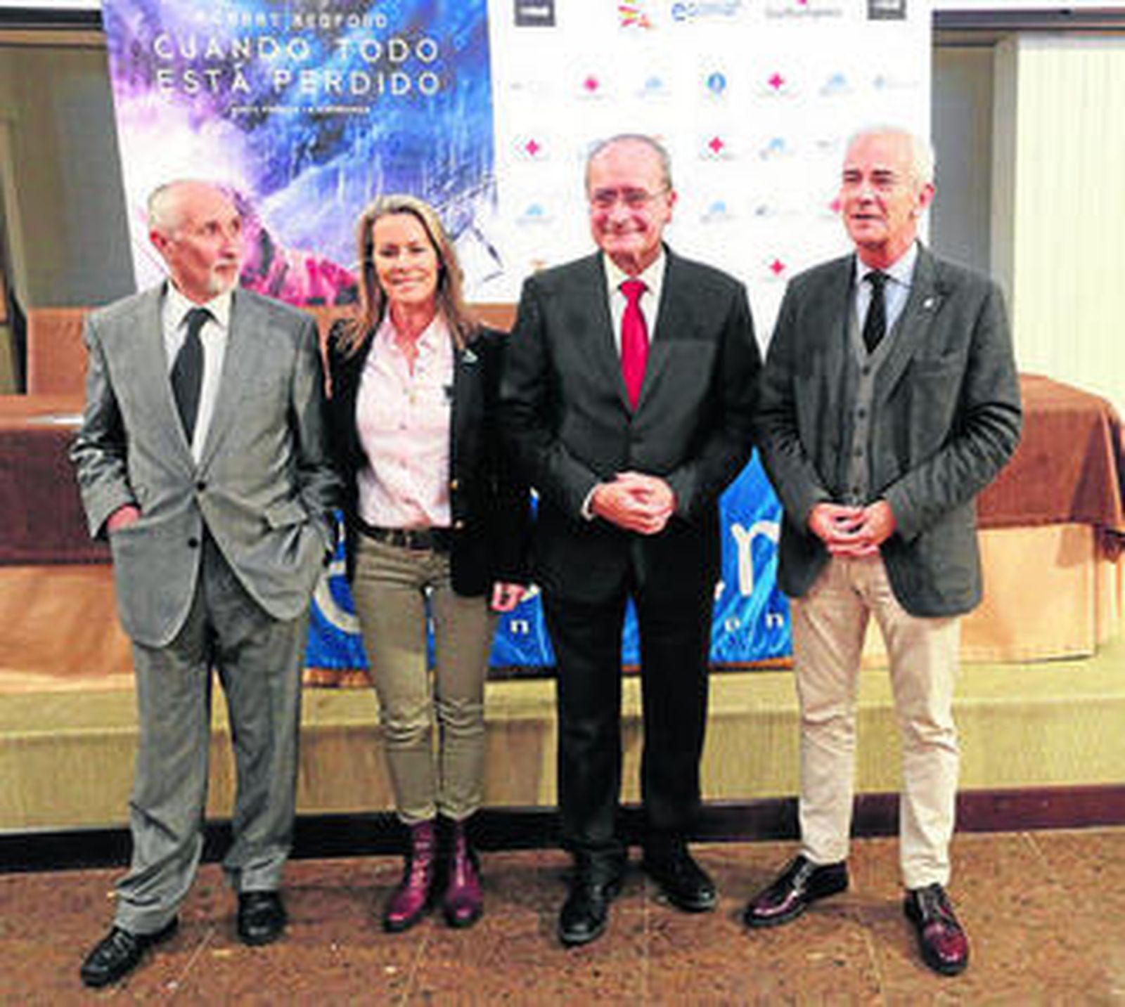 Un momento de la presentación de la iniciativa, ayer.