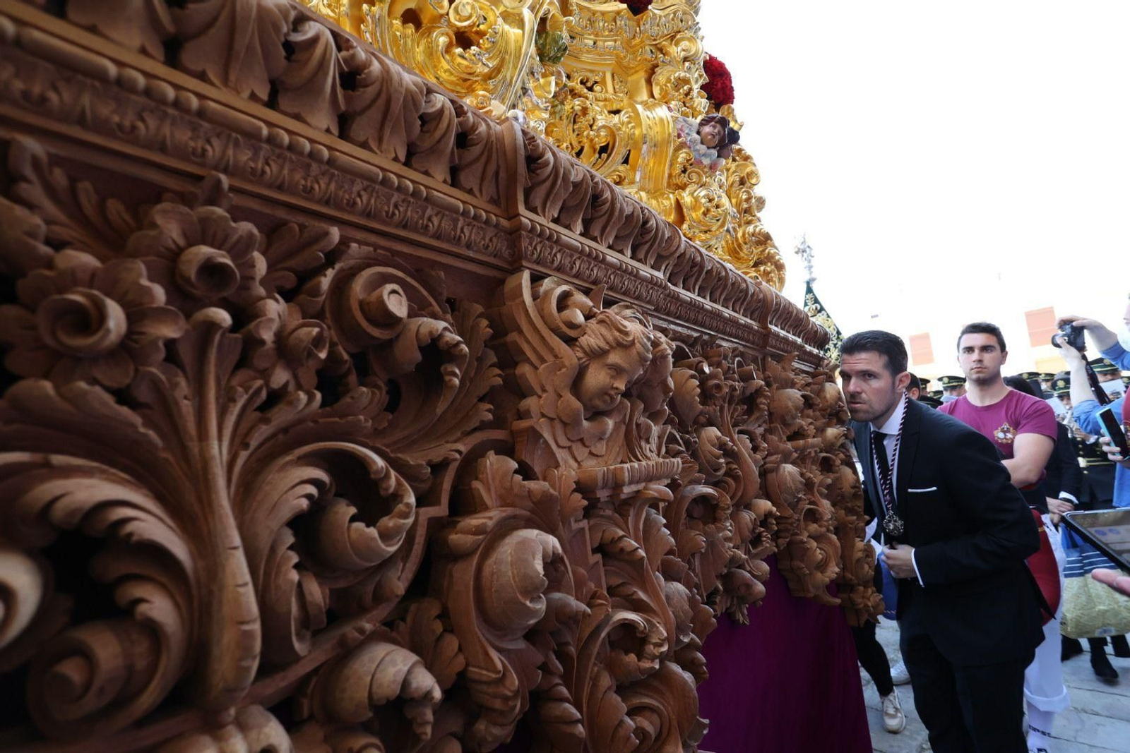 Las imágenes de regreso de las hermandades de la Sed, Candelaria, Paz y Clemencia a sus templos