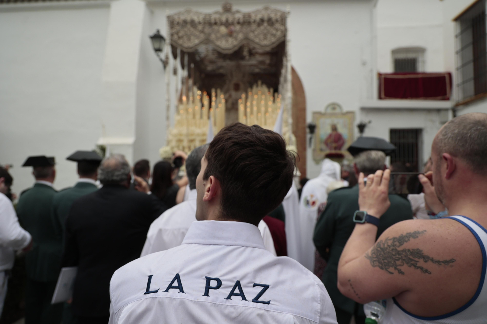 Las imágenes de la hermandad de La Paz