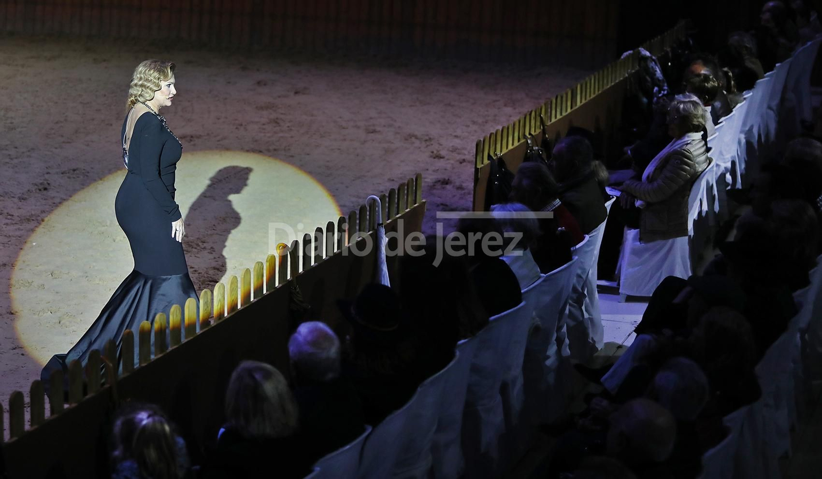 Imágenes de la Gala de la Real Escuela del Arte Ecuestre, sublime Ainhoa Arteta bailando con los 'Caballos Andaluces'