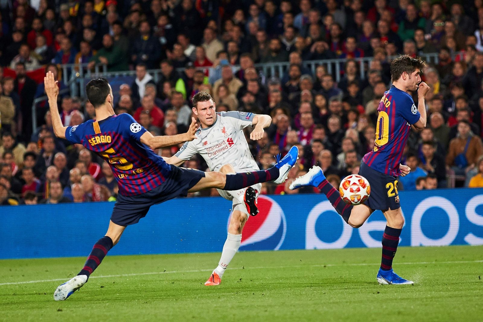 Las imágenes del Barça - Liverpool de semifinales de Champions League