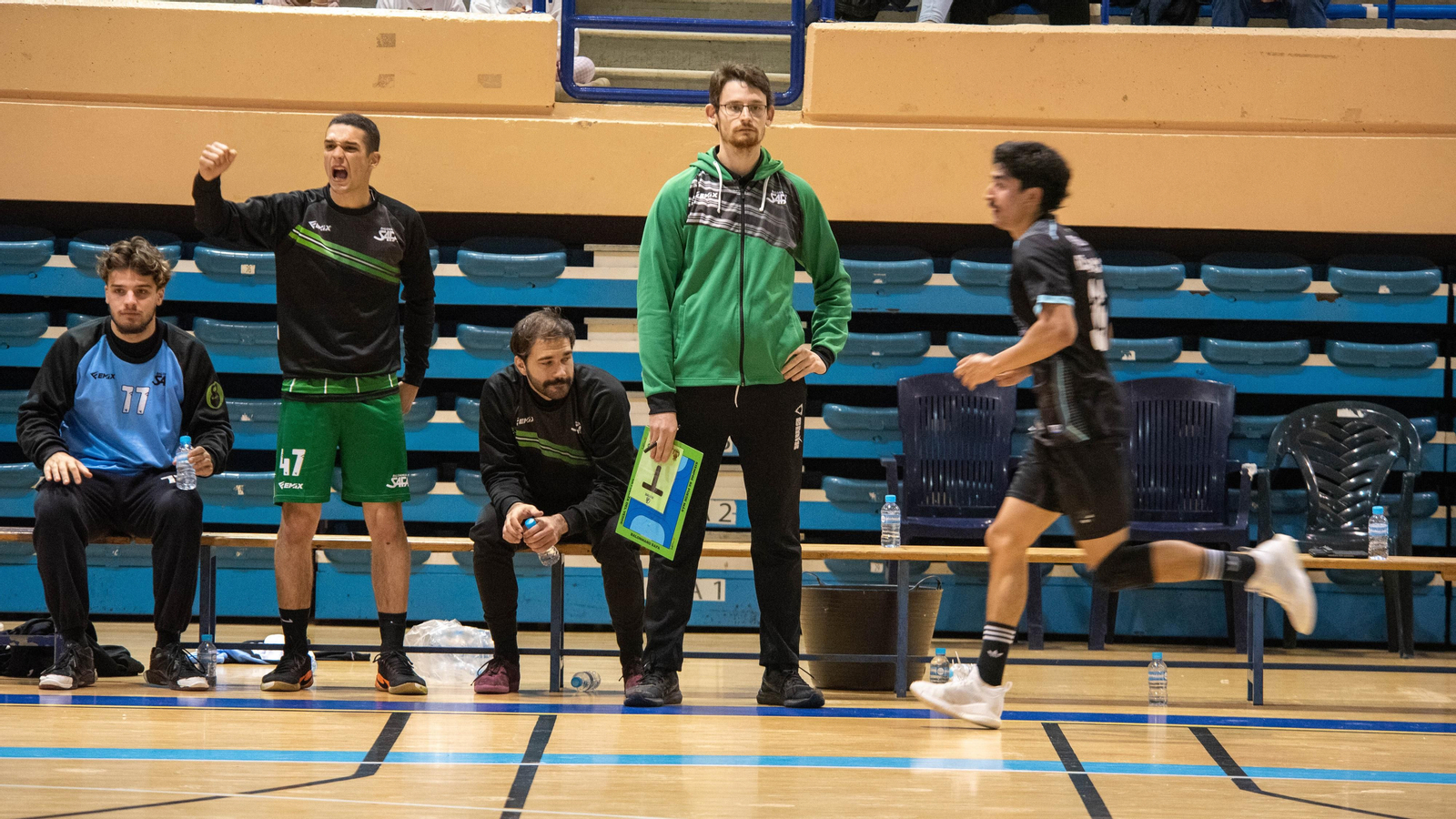 Las fos del BM Ciudad de Algeciras -BM Safa Madrid