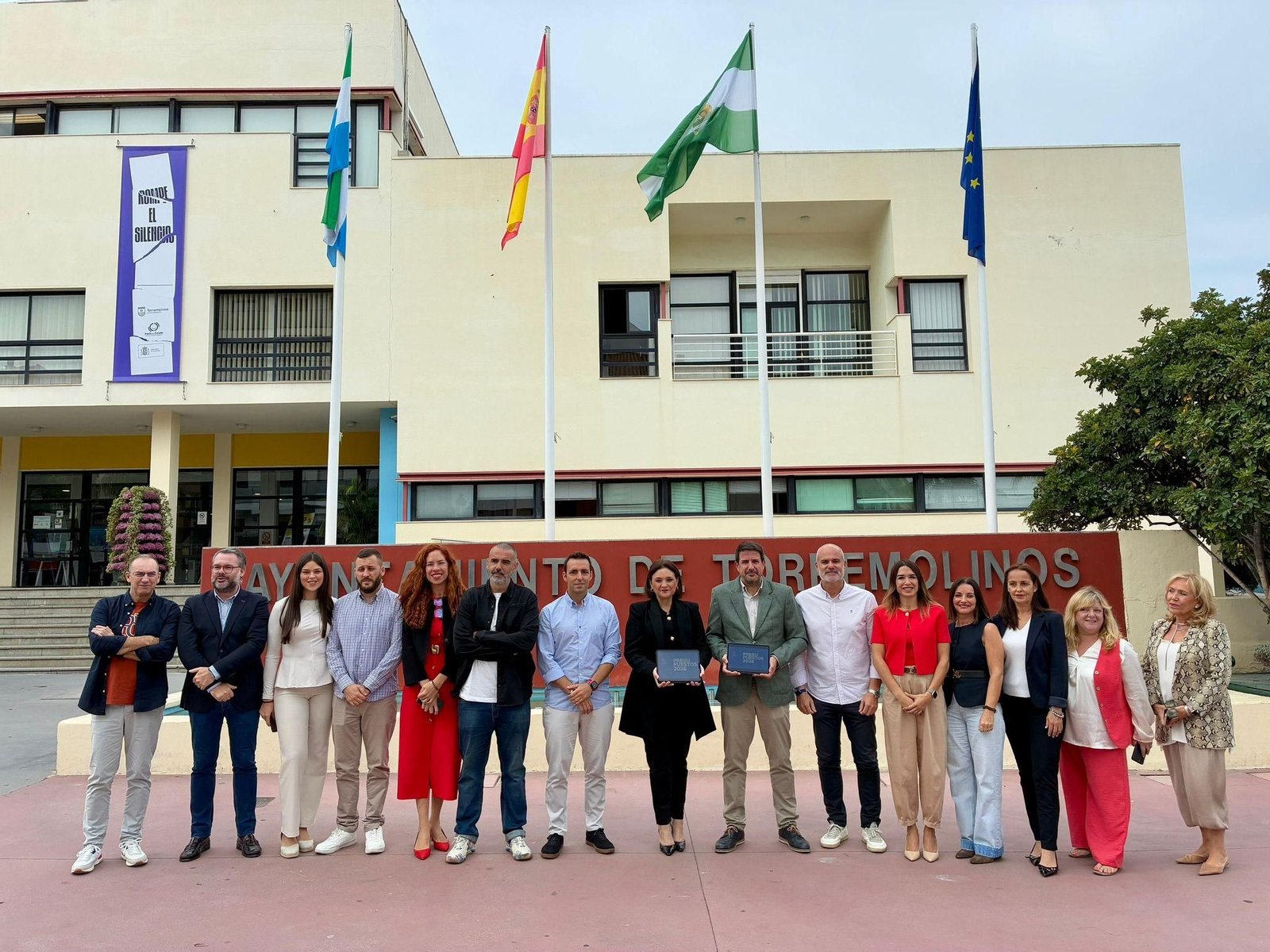 La presentación de los presupuestos municipales.