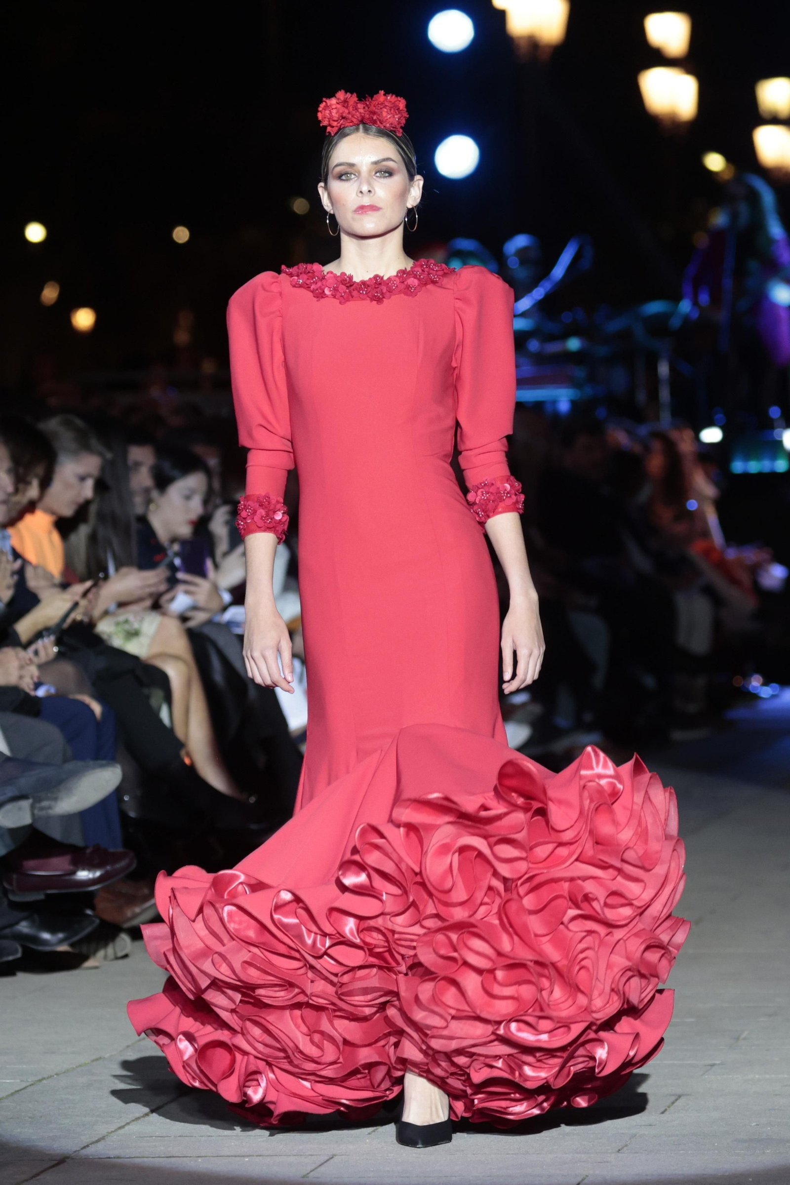 El desfile Andalucía es flamenca en el Palacio de San Telmo, todas las fotos