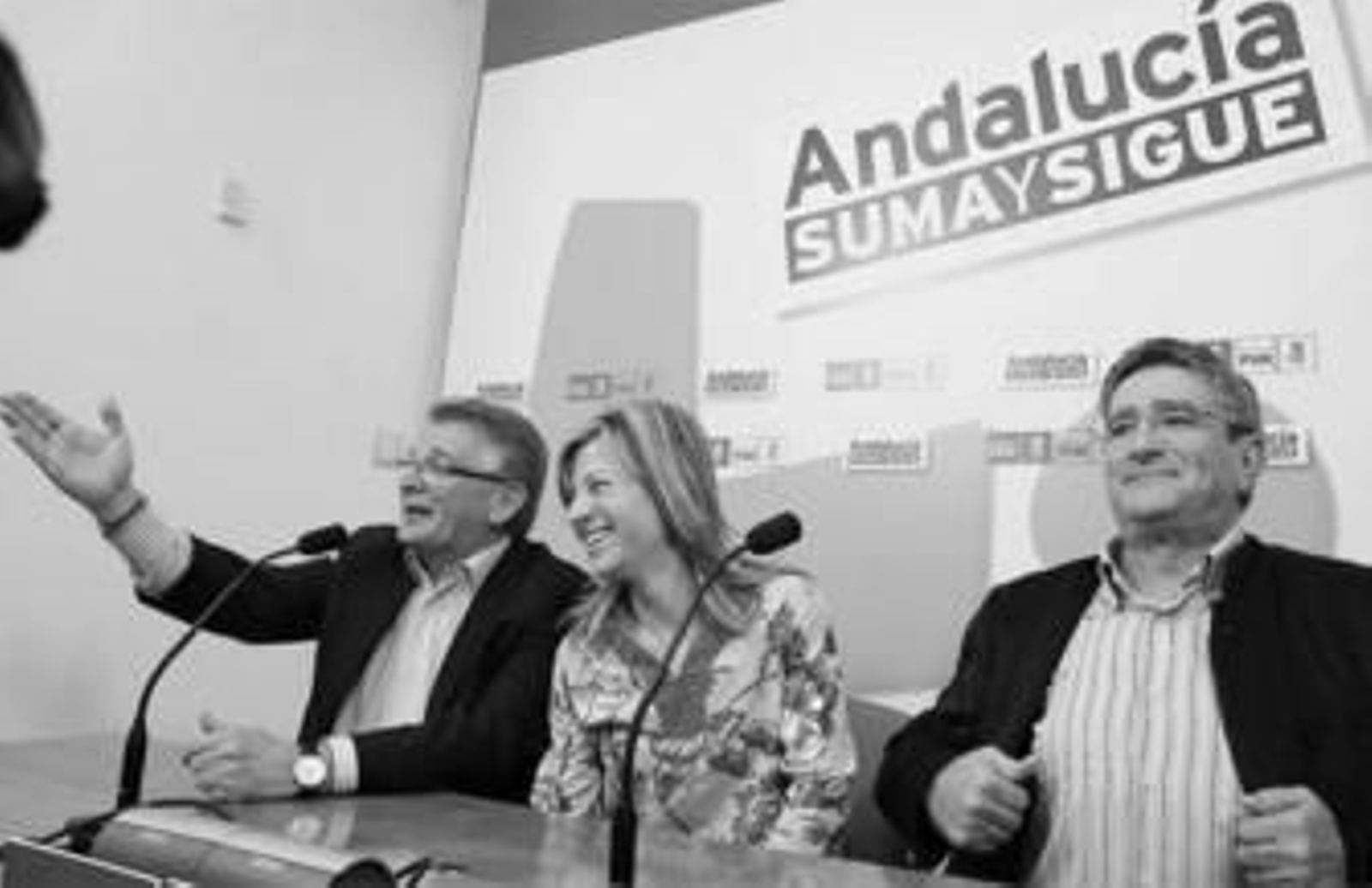De izquierda a derecha, Francisco González Cabaña, Bibiana Aido y Luis Pizarro, en la rueda de prensa de ayer en la sede del PSOE. De izquierda a derecha, Francisco González Cabaña, Bibiana Aido y Luis Pizarro, en la rueda de prensa de ayer en la sede del PSOE.