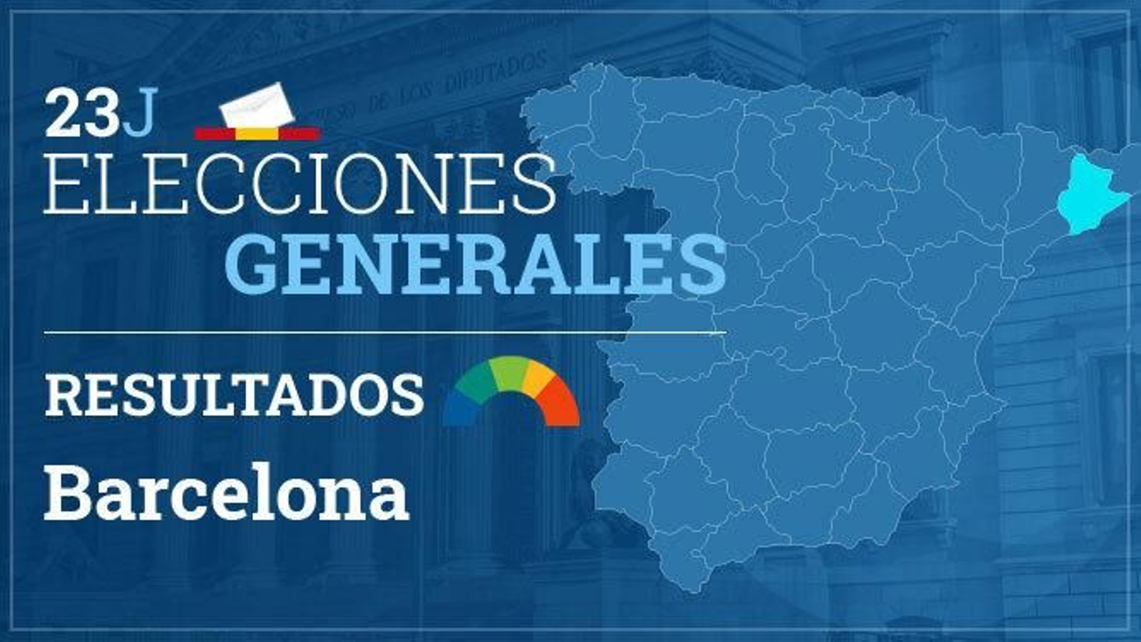 Barcelona | Resultados elecciones generales 2023