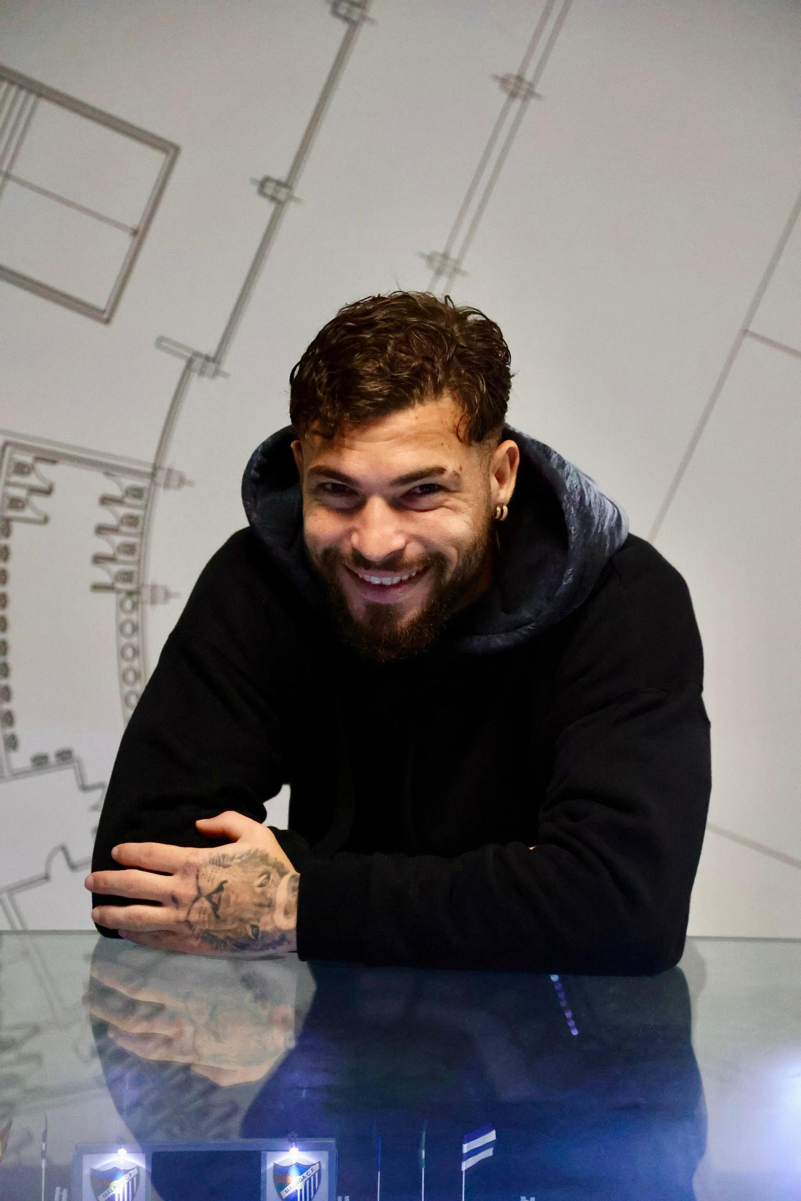 Las fotos de Dani Sánchez, jugador del Málaga CF