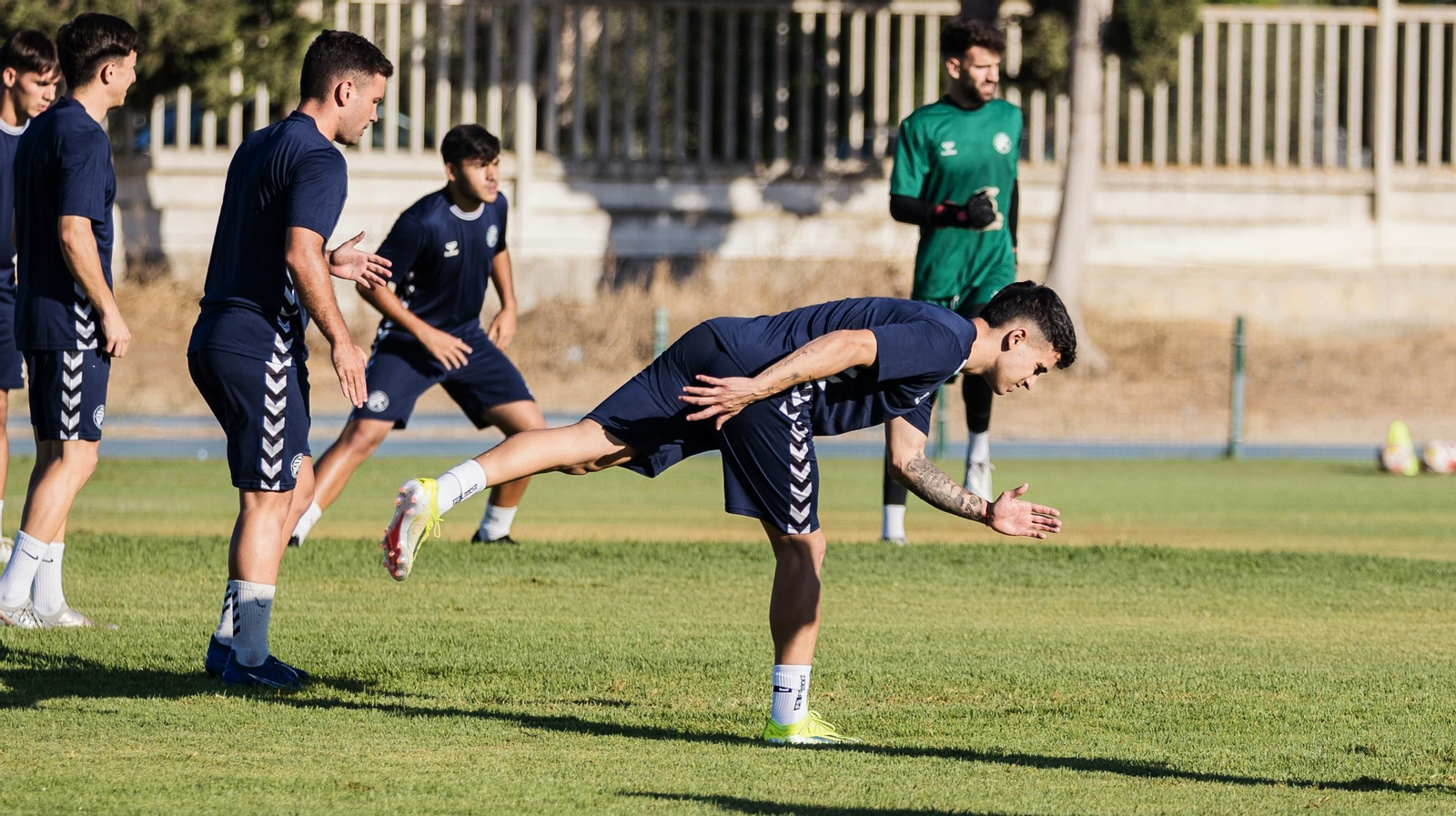 Las mejores imágenes del primer día de entrenamiento del Xerez DFC