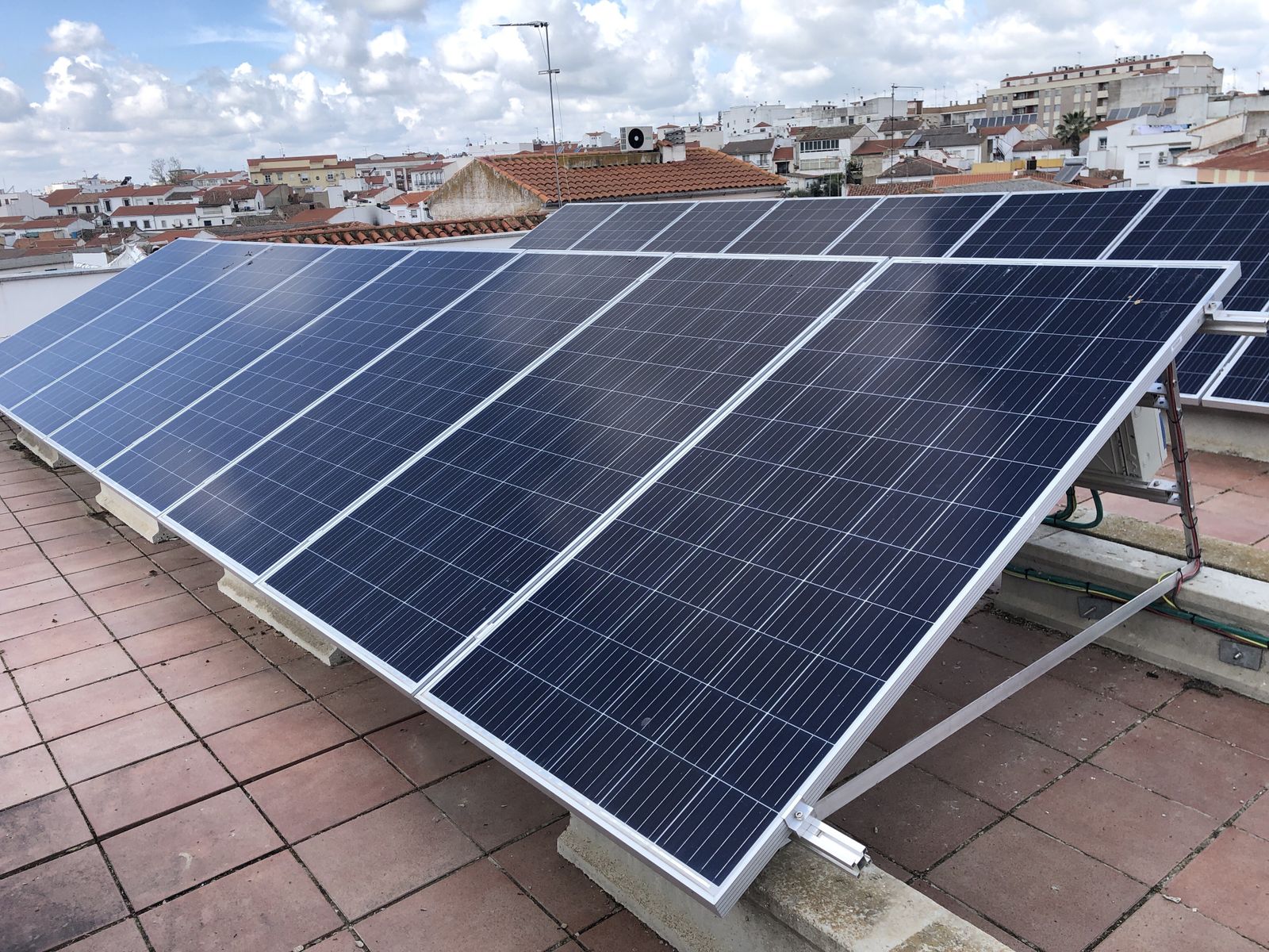 Placas solares.