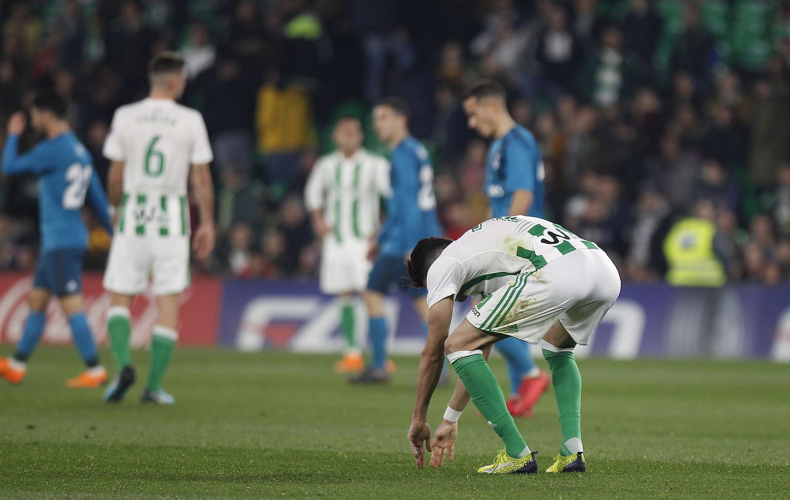 El Real Betis-Real Madrid, en imágenes