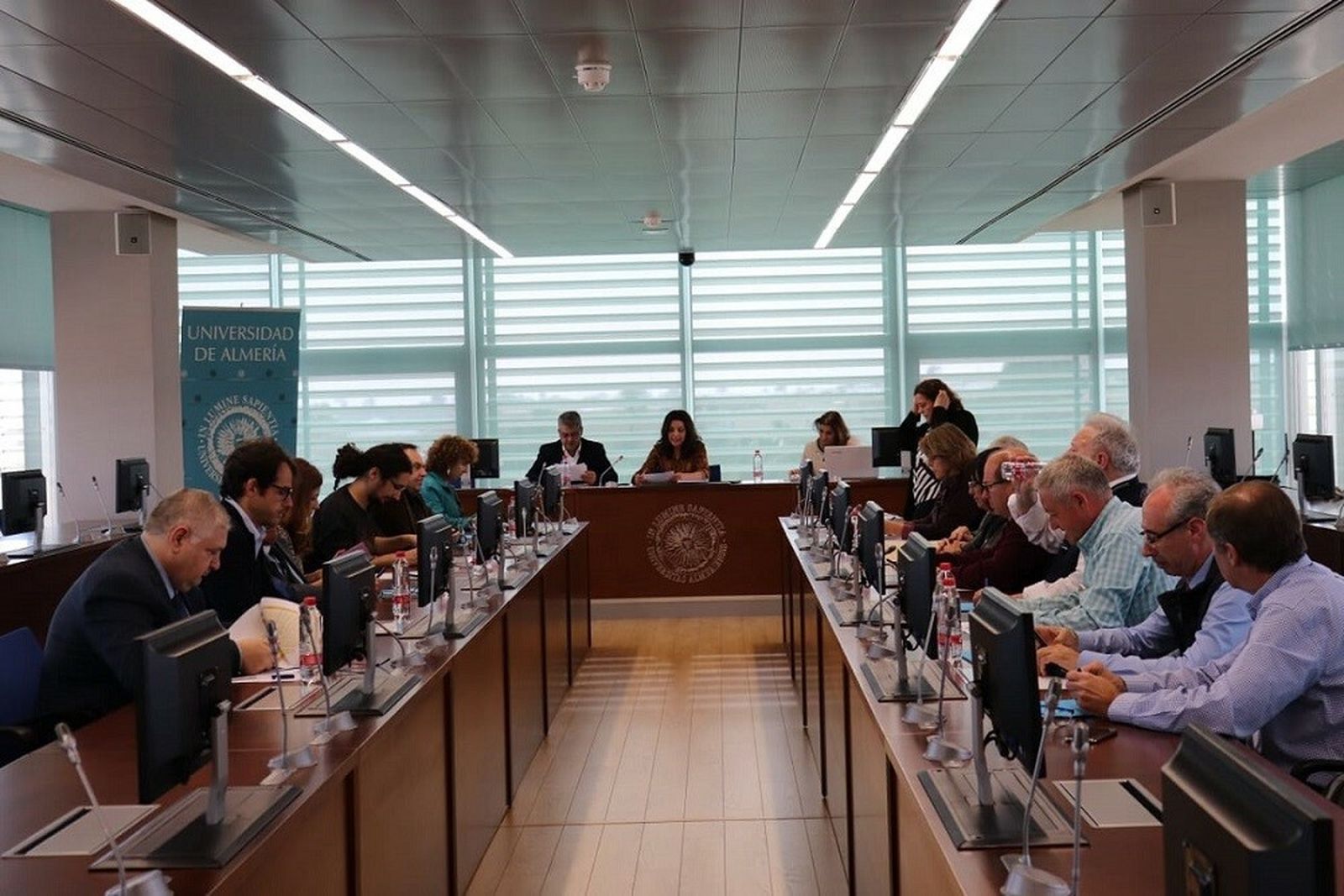 Pleno del Consejo Social de la Universidad de Almería del pasado martes 26 de marzo