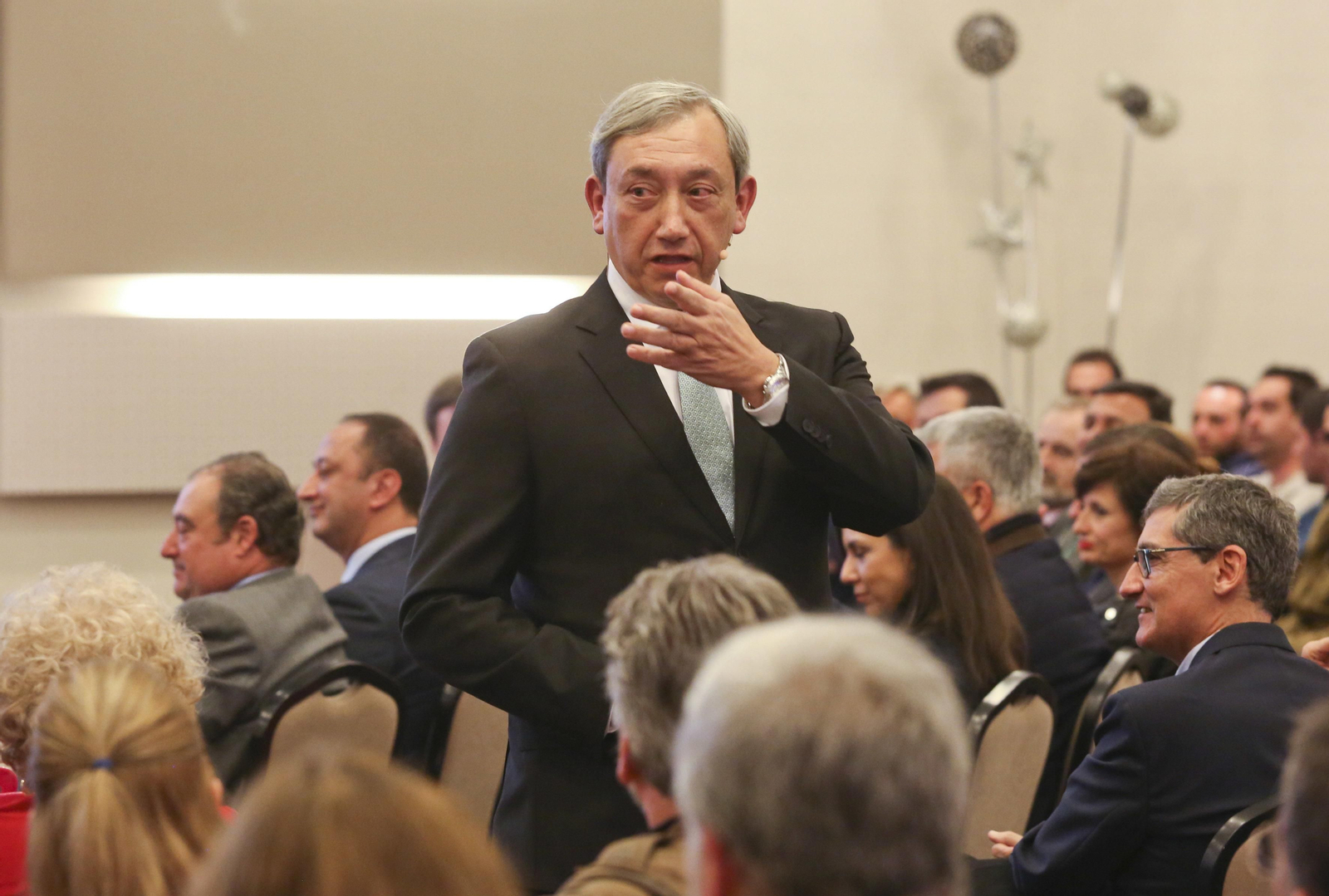 Antonio Méndez durante su intervención.