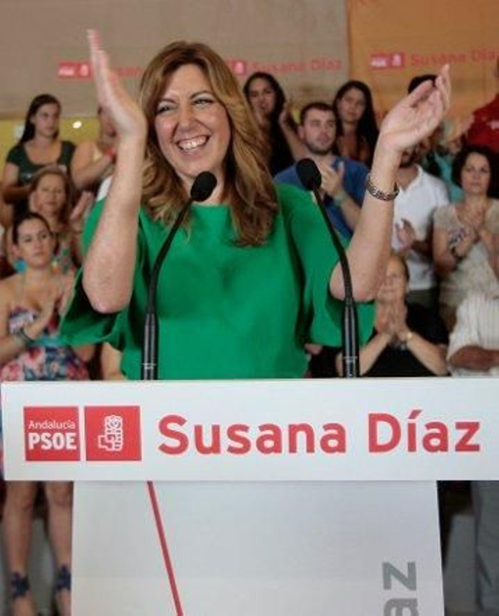 Susana Díaz: "No hay motivo para que se rompa el pacto con IU o haya adelanto electoral"