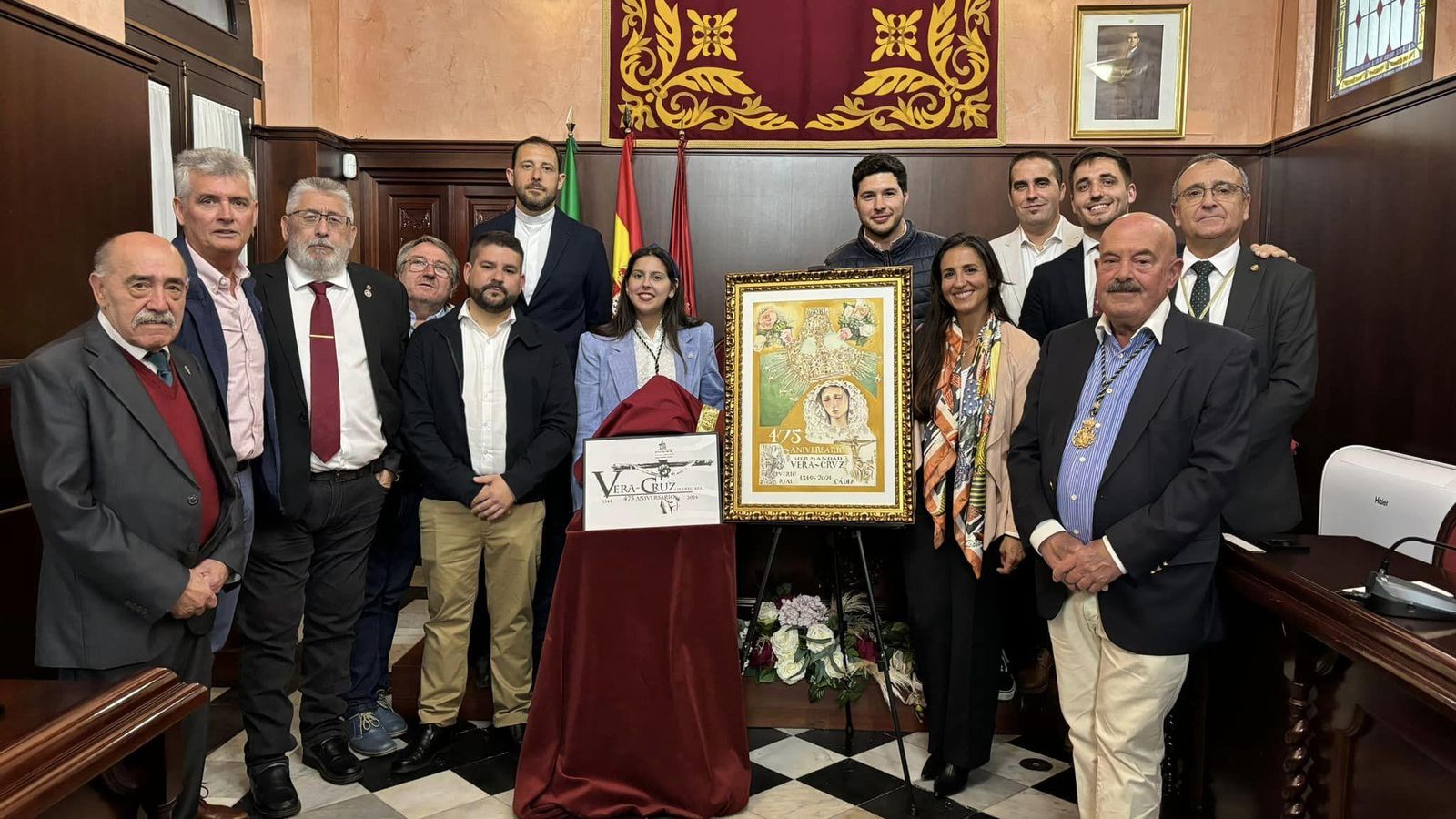 La Hermandad de la Vera-Cruz en la Presentación de los actos de su 475 aniversario