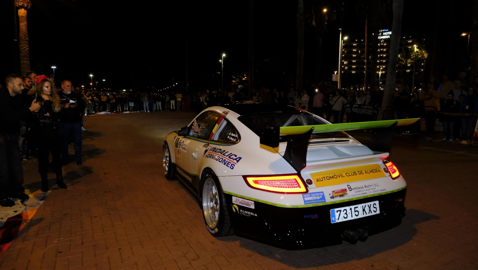 La salida de la 50 edición del Rallye Costa de Almería, en imágenes