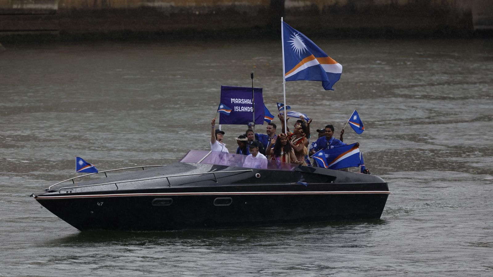 Las fotos de la ceremonia de inauguración de los Juegos Olímpicos de París 2024
