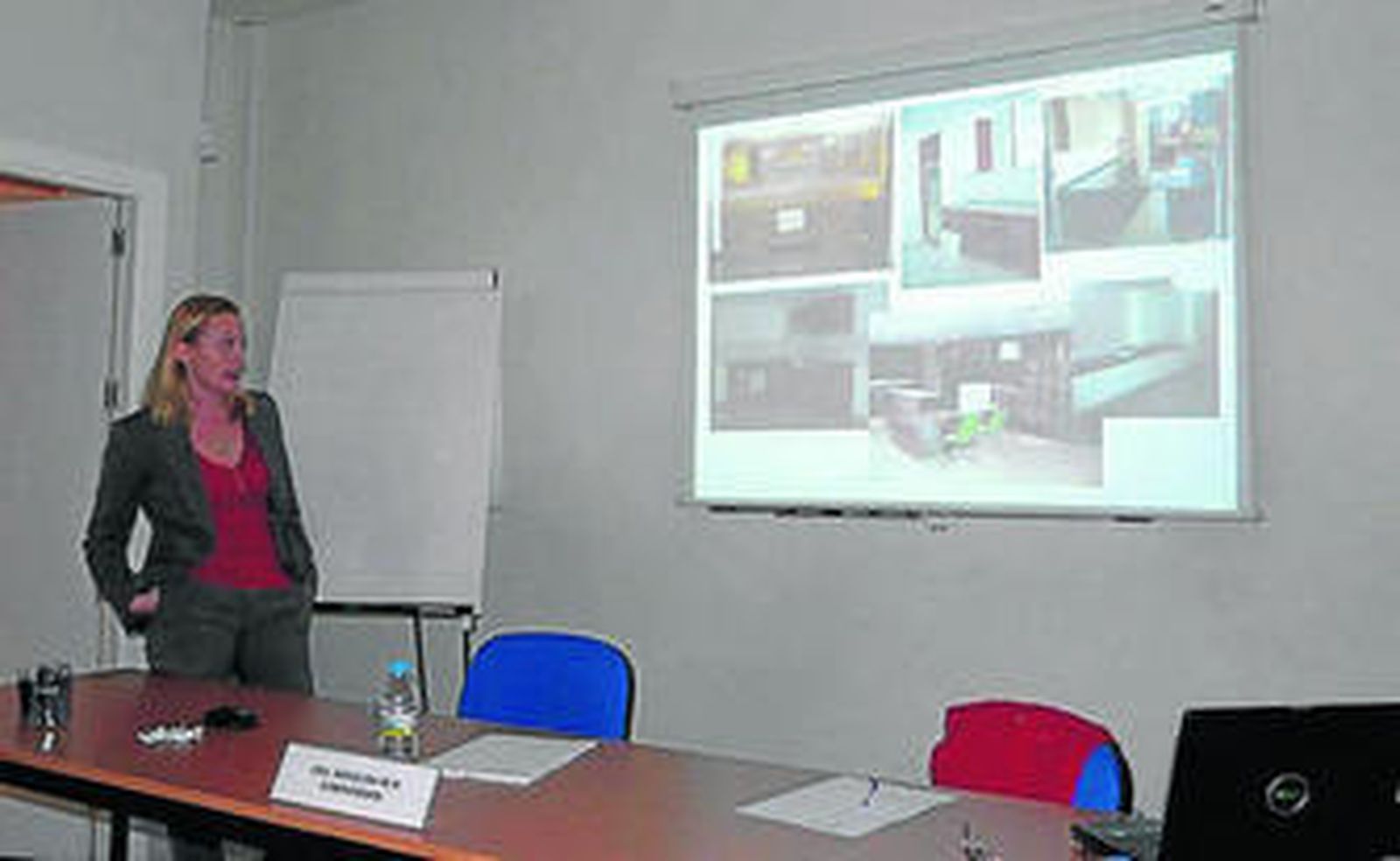 Karolina M. W. Kominowska, durante su charla en el CTAP.