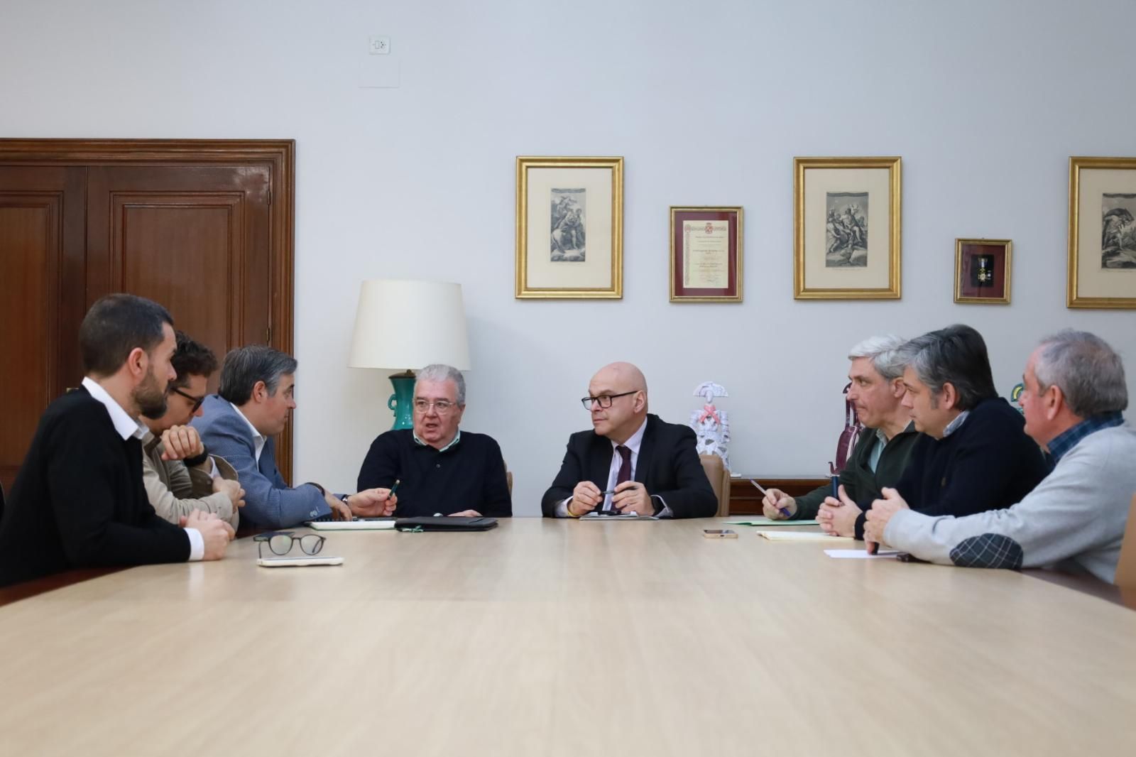 Reunión asociaciones agrarias.