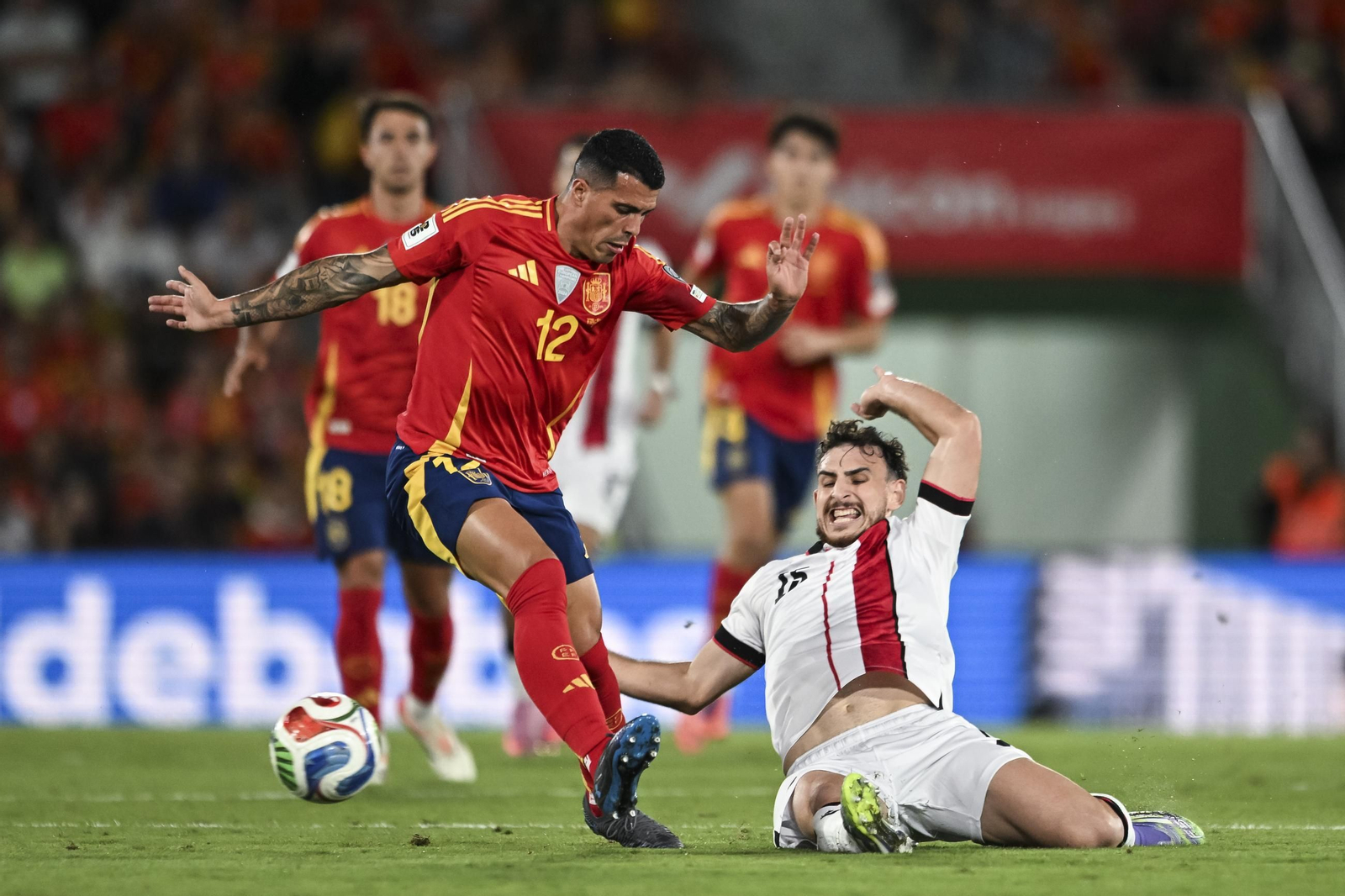 Las mejores fotos del España-Georgia