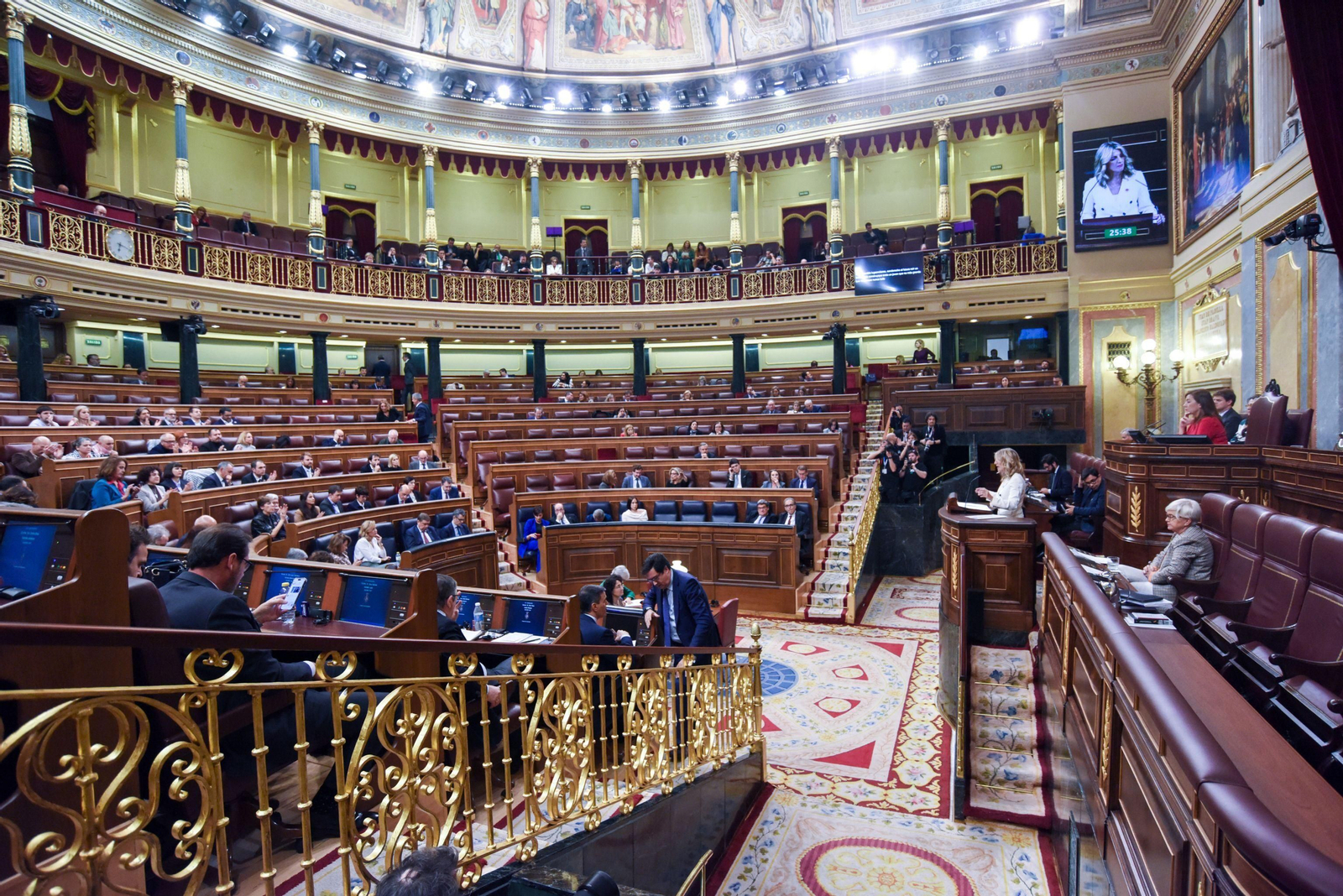La primera sesión del debate de investidura en el Congreso de los Diputados, en imágenes