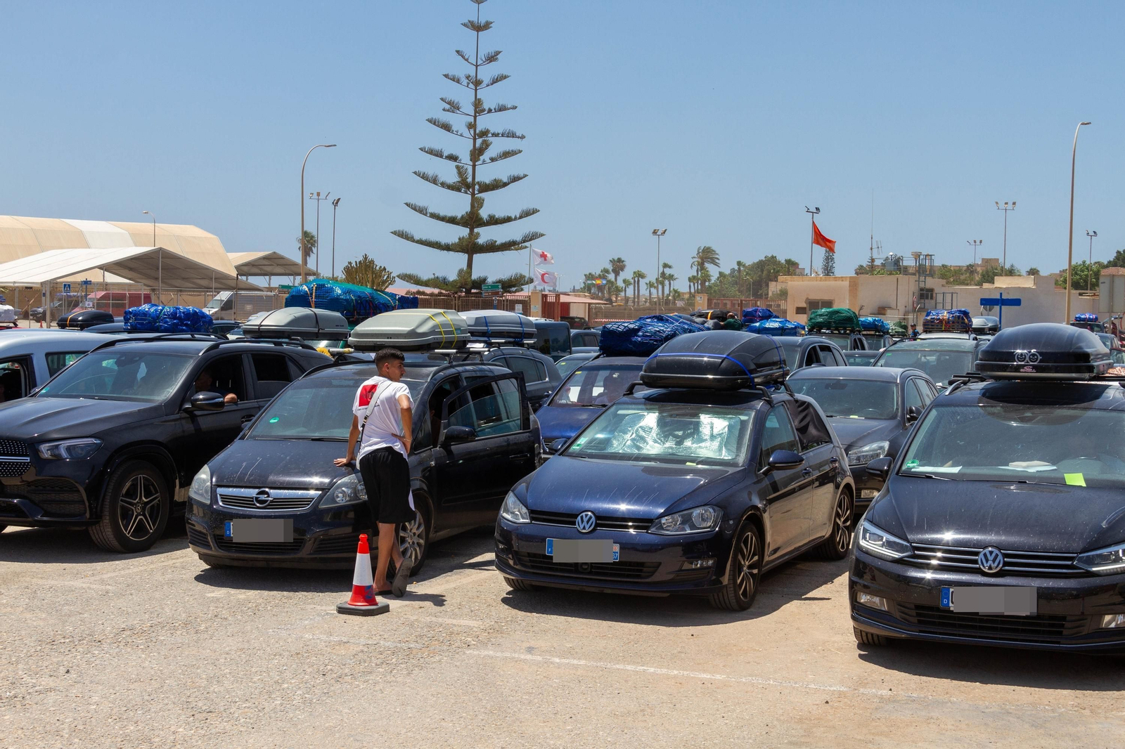 La afluencia de pasajeros en el Puerto de Motril se incrementa más del 96,3%  en los primeros días de la OPE