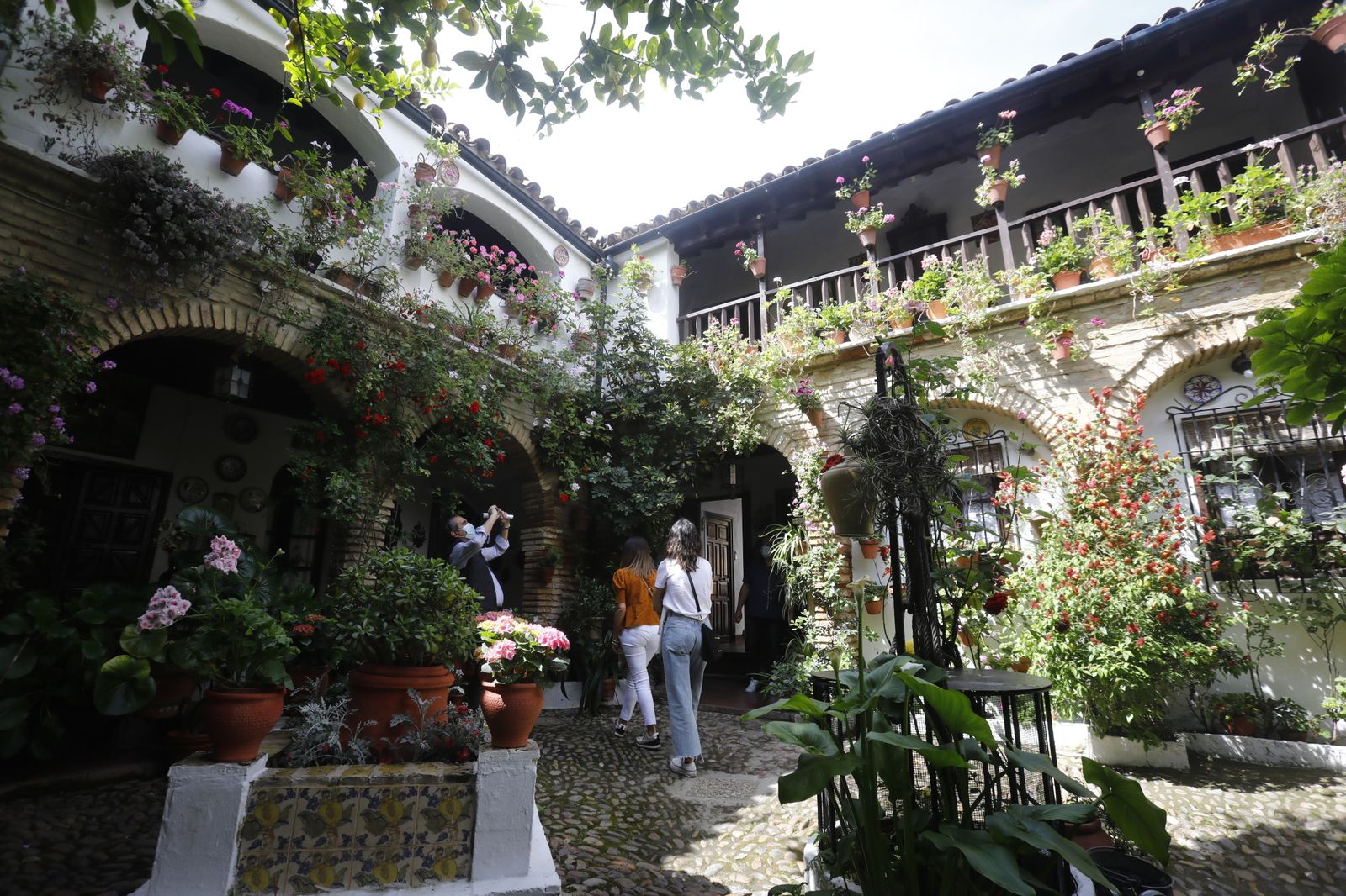 Fotografías: Sábado de colas y bulla en los Patios de Córdoba
