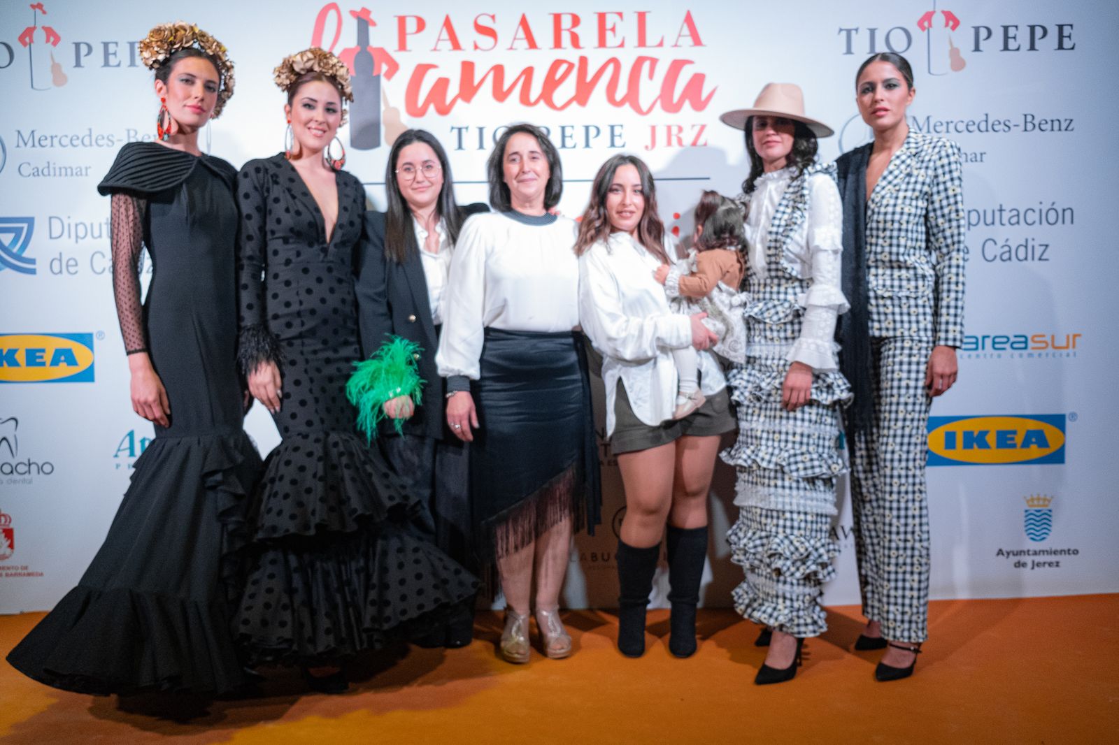 El desfile de Rocío Lama en la Pasarela Flamenca de Jerez, todas las fotos