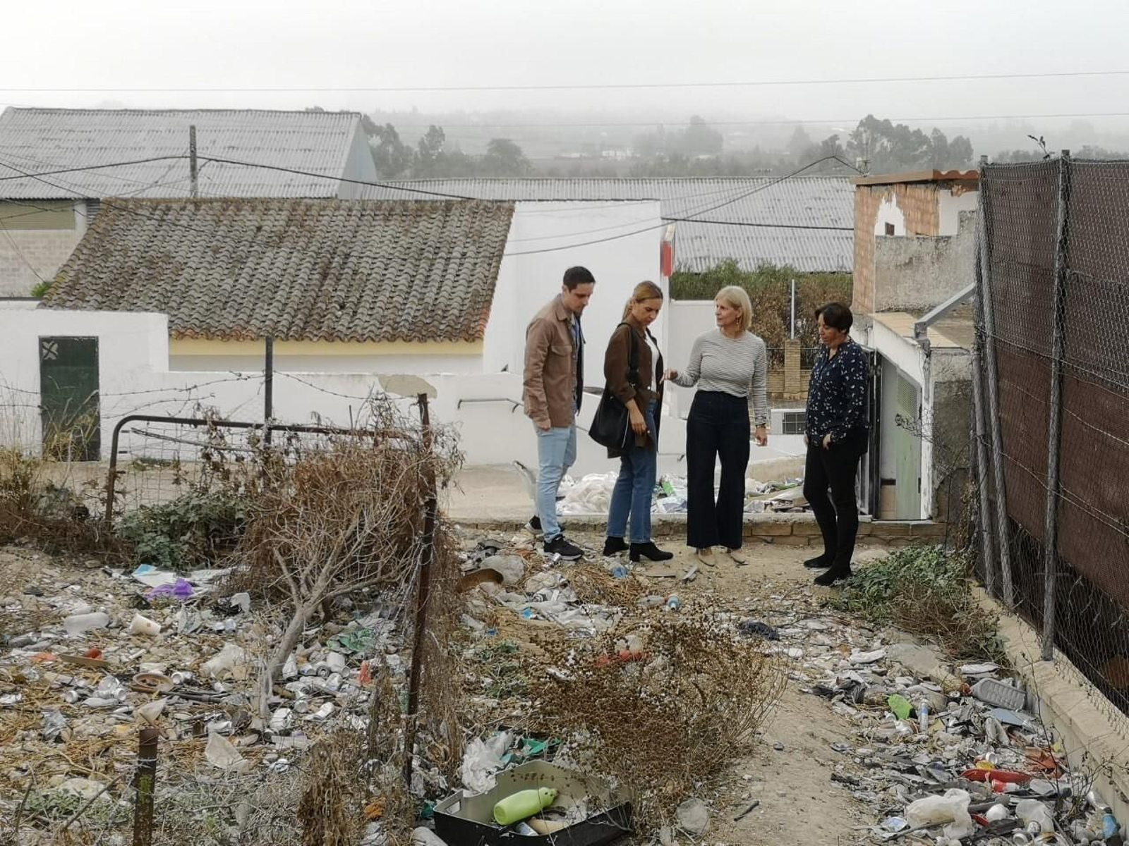 Los populares visitan Lomopardo.