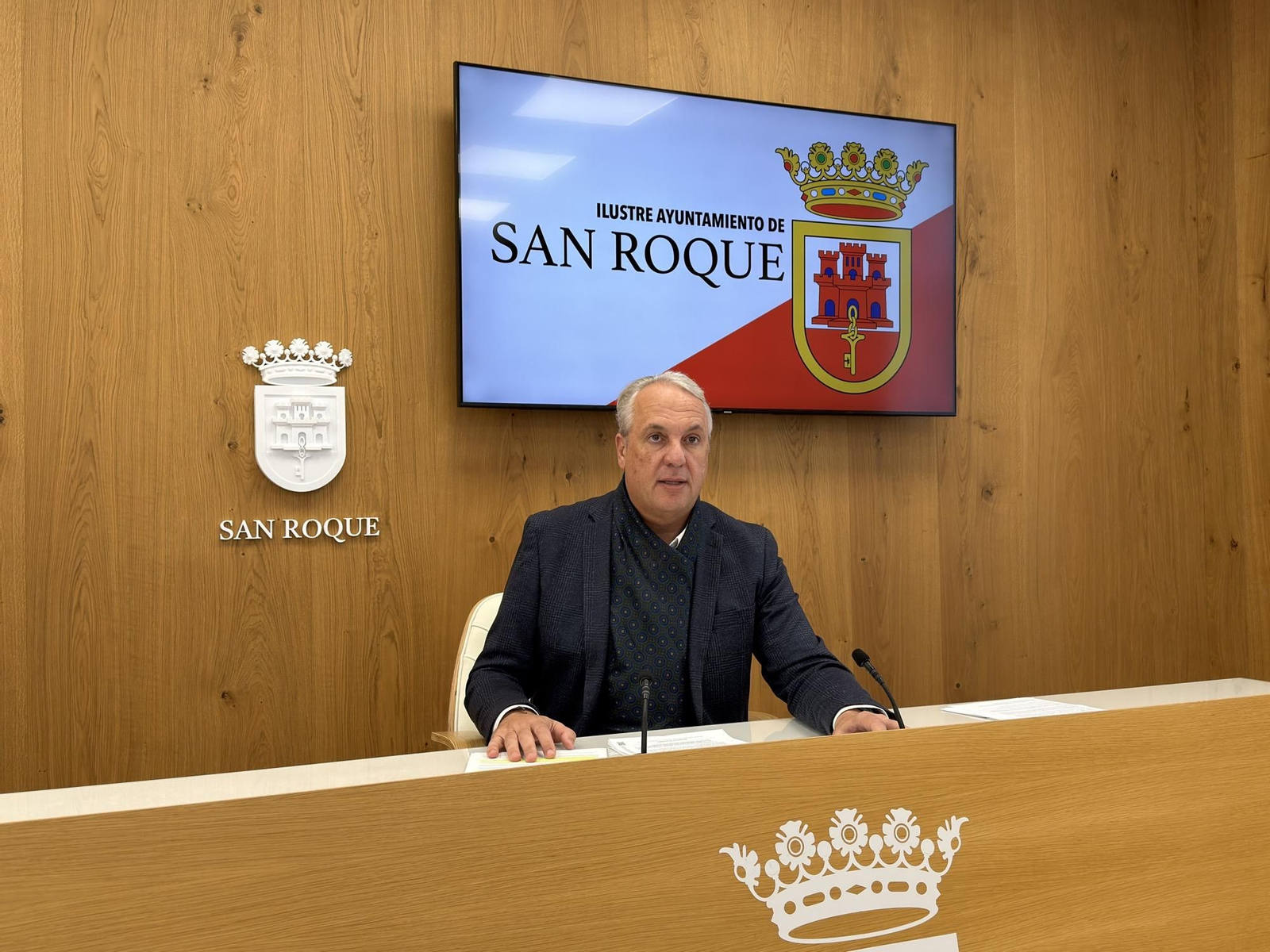 Juan Carlos Ruiz Boix, alcalde de San Roque.