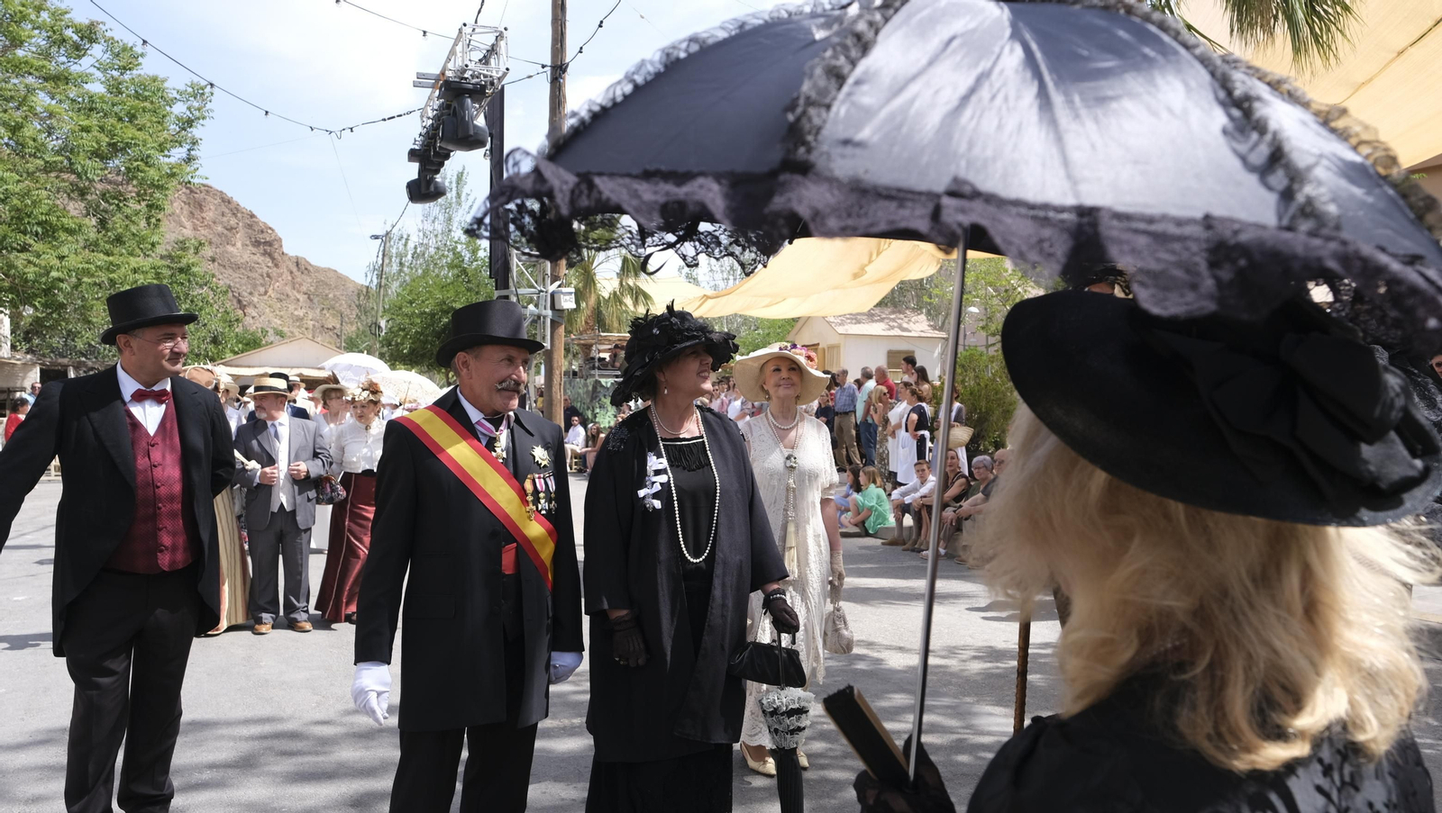 Imágenes de la recreación histórica Canteros y Caciques, en Macael