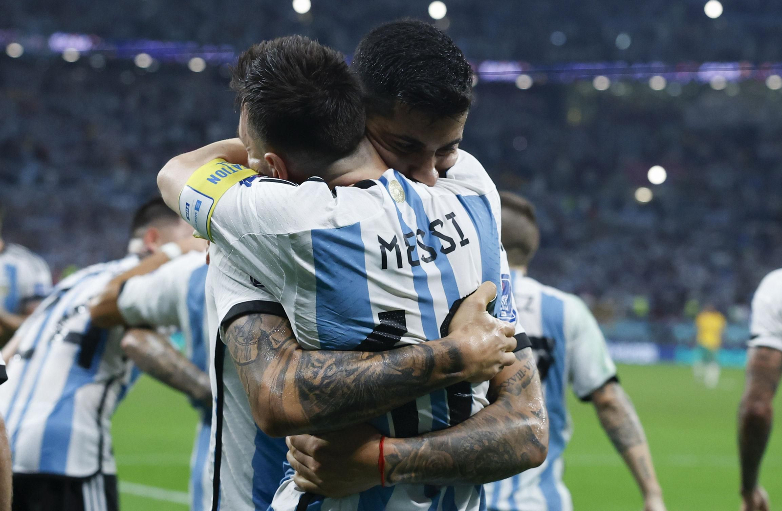 Las fotos del Argentina - Australia