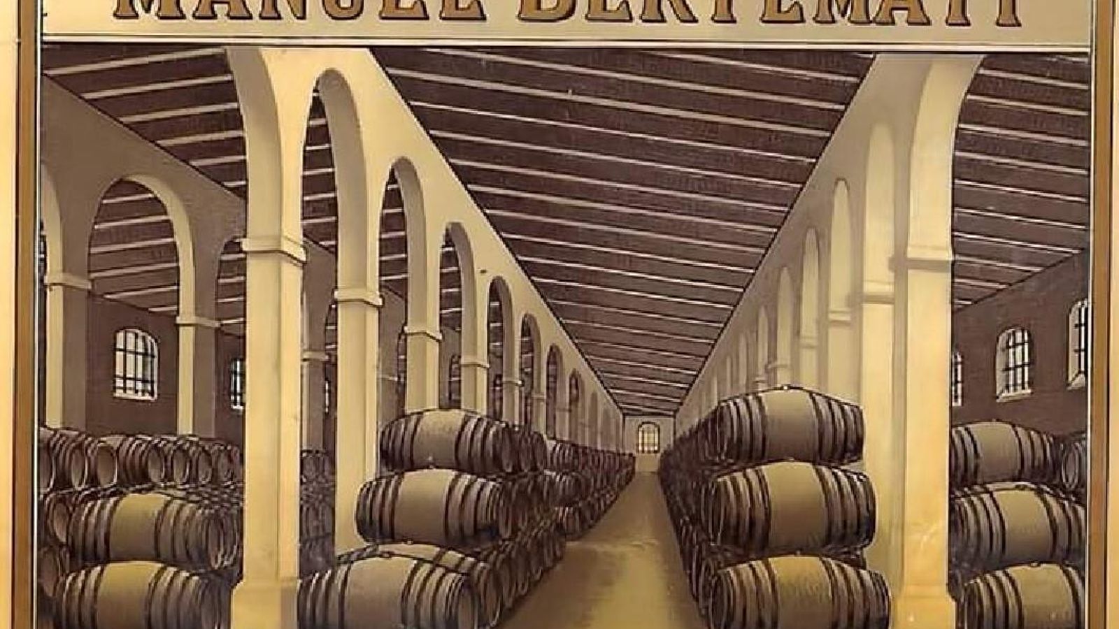 3.- Etiqueta de las bodegas Bertemati.